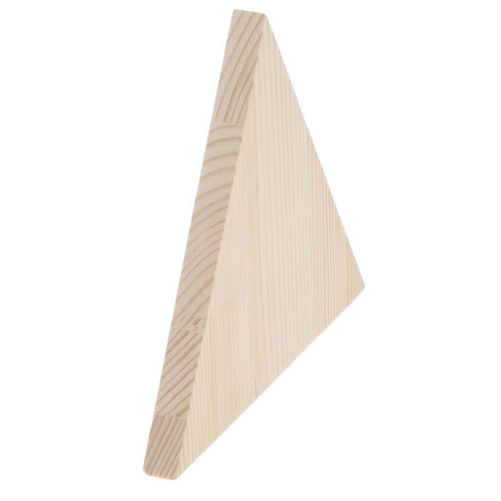 Natural Wood Sunglasses Eyeglass Glasses Rack Display Stand Desk Holder L