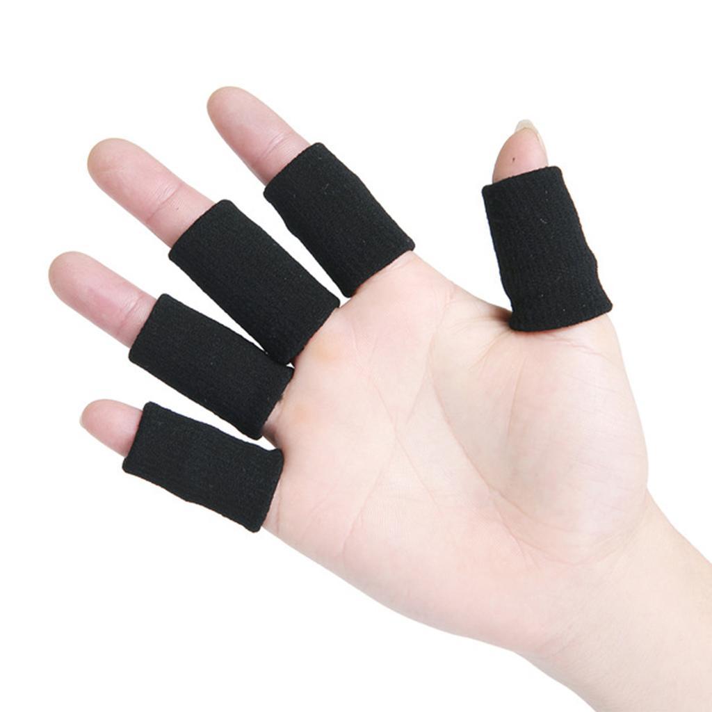 10Pcs Finger Sleeves Support Thumb Splint Brace for Arthritis ...