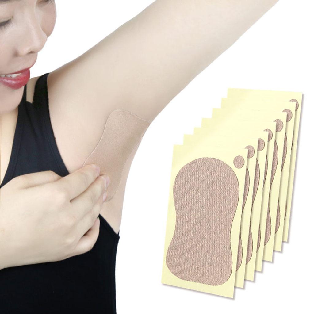 5 Pcs Underarm Armpit Sweat Pads Stickers Shield Guards Absorbing Disposable