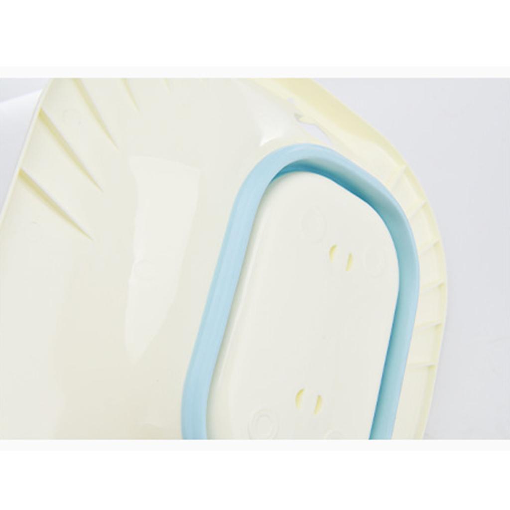 2Pcs Foldable Plastic Sitz Bath Tubs Perineal Hemorrhoidal Soak Pain Relief 