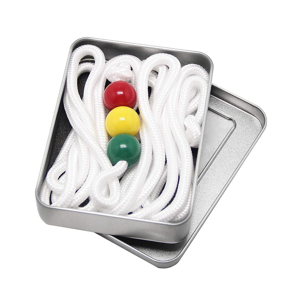 2x String with 3 Pcs Beads Vision Convergence Training Tool