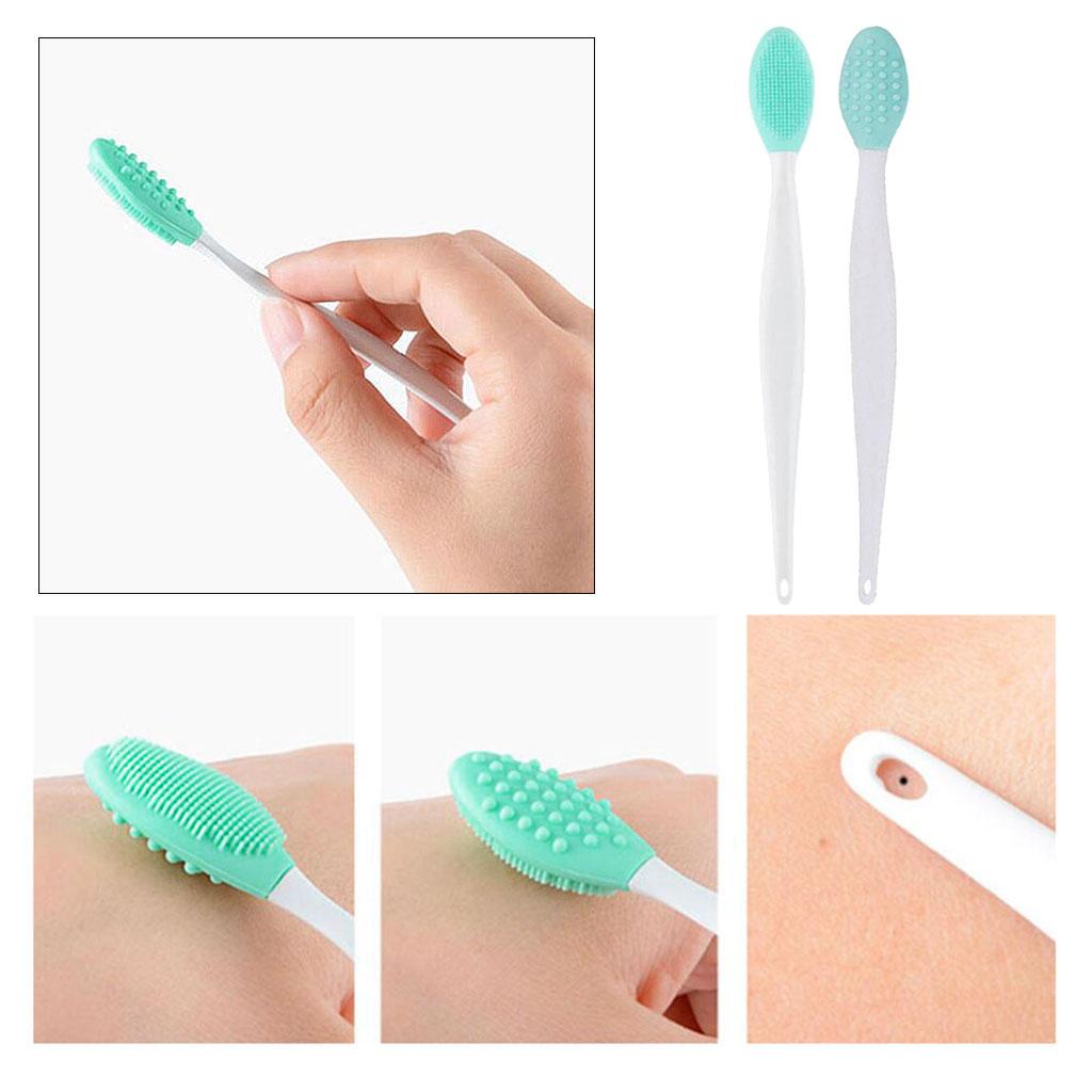 Facial Cleanser Face Skin Cleaner Silicone Blackhead Remover Brush Blue