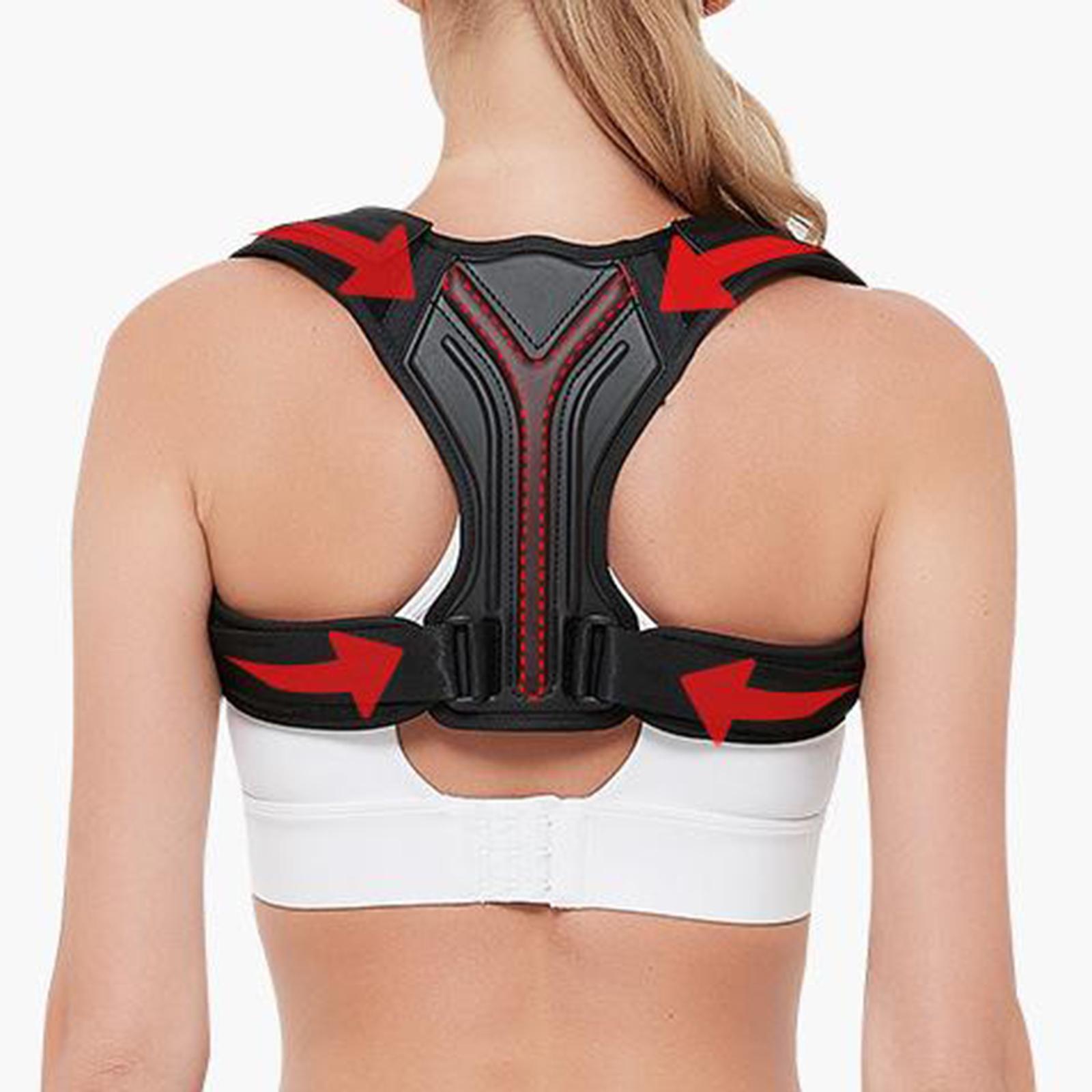 Breathable Universal Adjustable Shoulder Posture Corrector Back Straightener