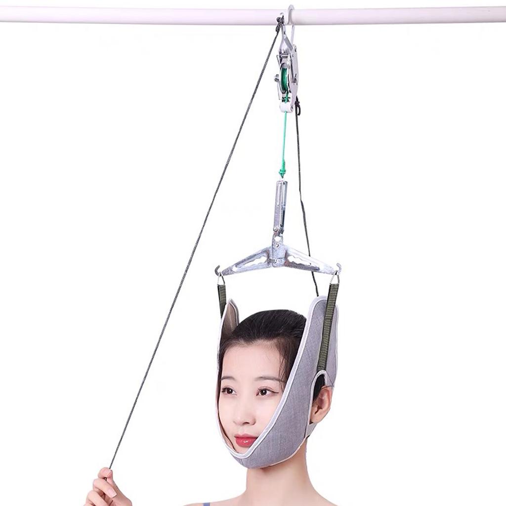 Mini Electric Neck Massager for Pain Relief Blue 6 Levels 