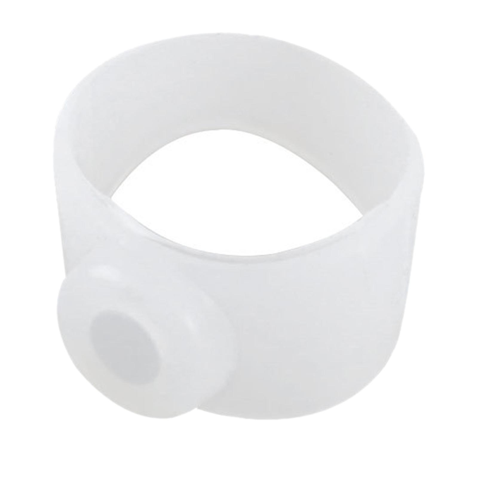 4x1 Pair Silicone Magnetic Toe Rings Soft Reduce Body Fat High Elastic