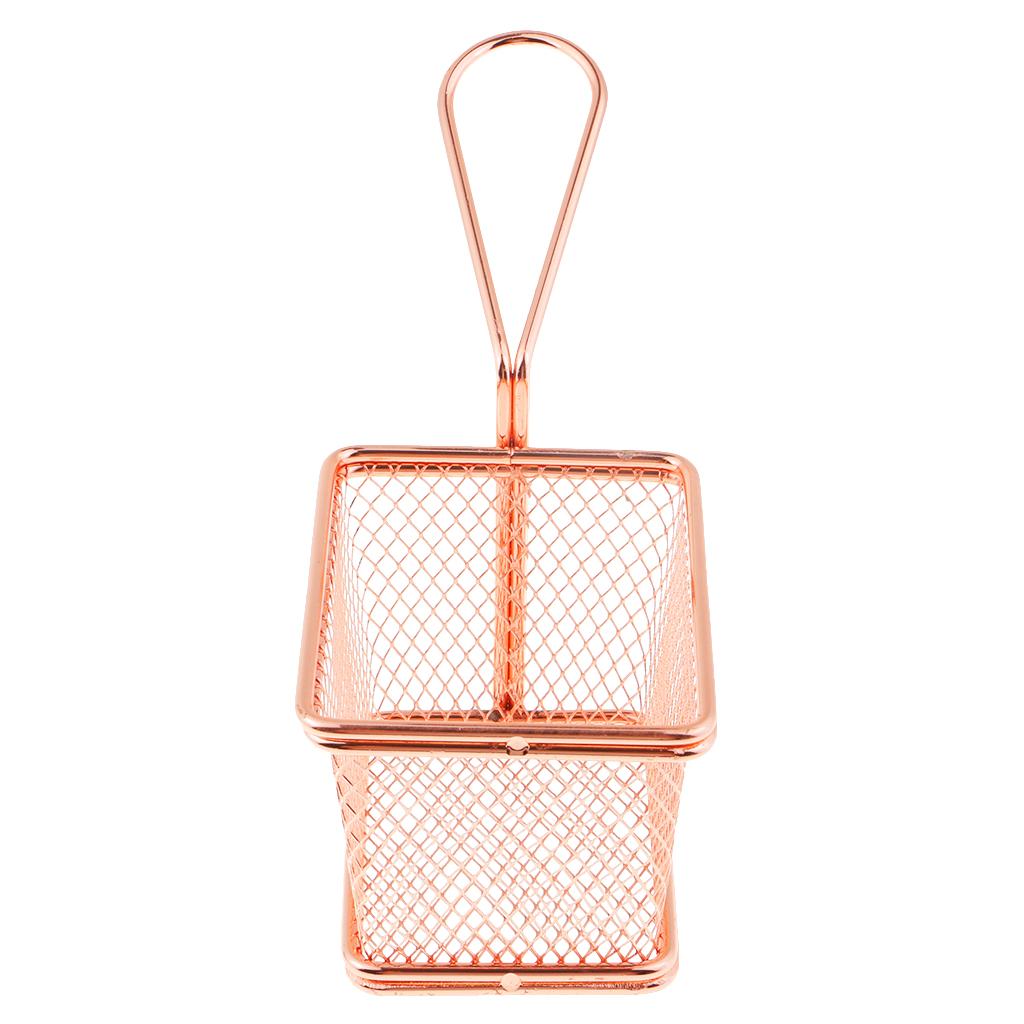 Stainless Steel Food French Fries Frying Basket Kitchen Mesh Strainer  A