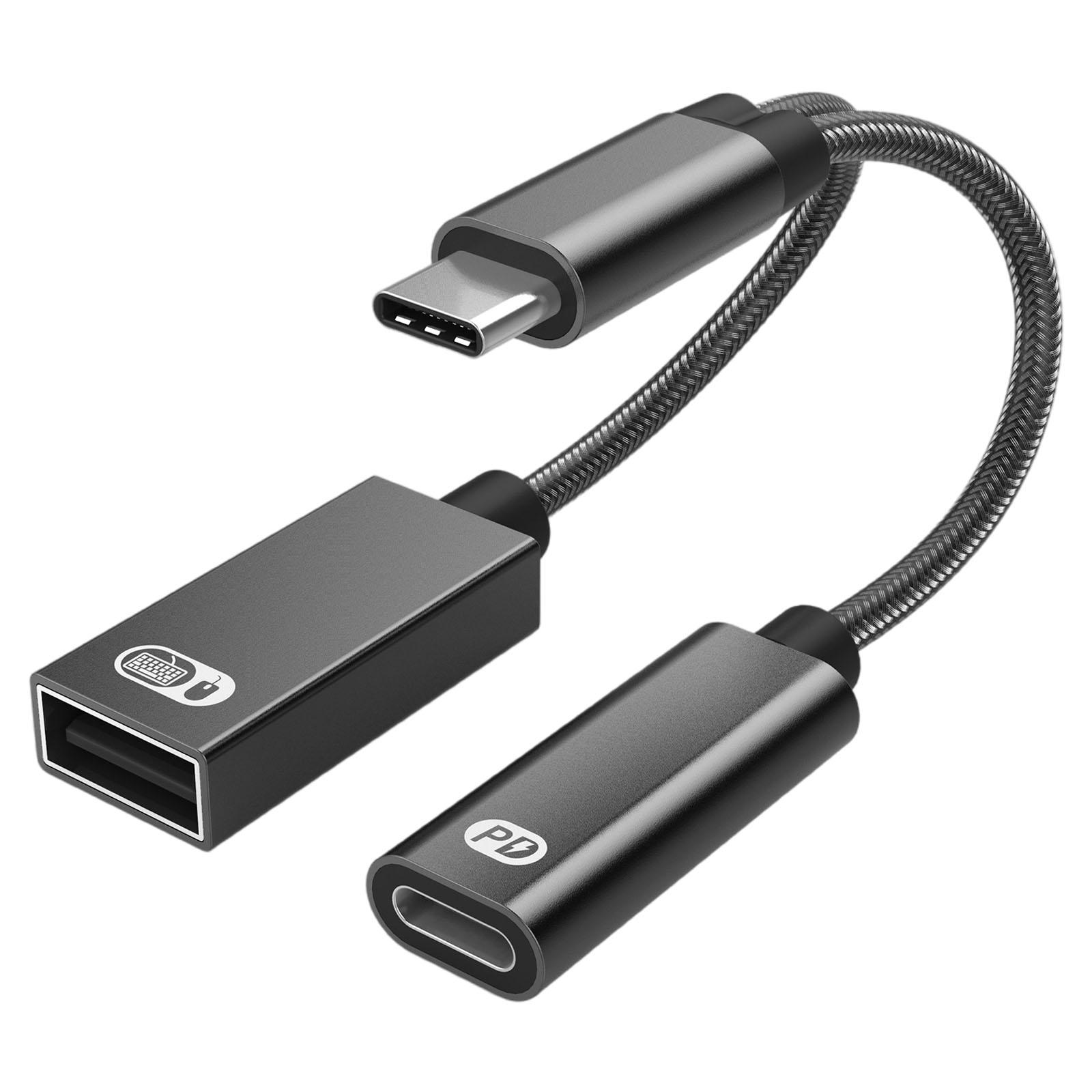 USB C OTG Adapter PD 60W