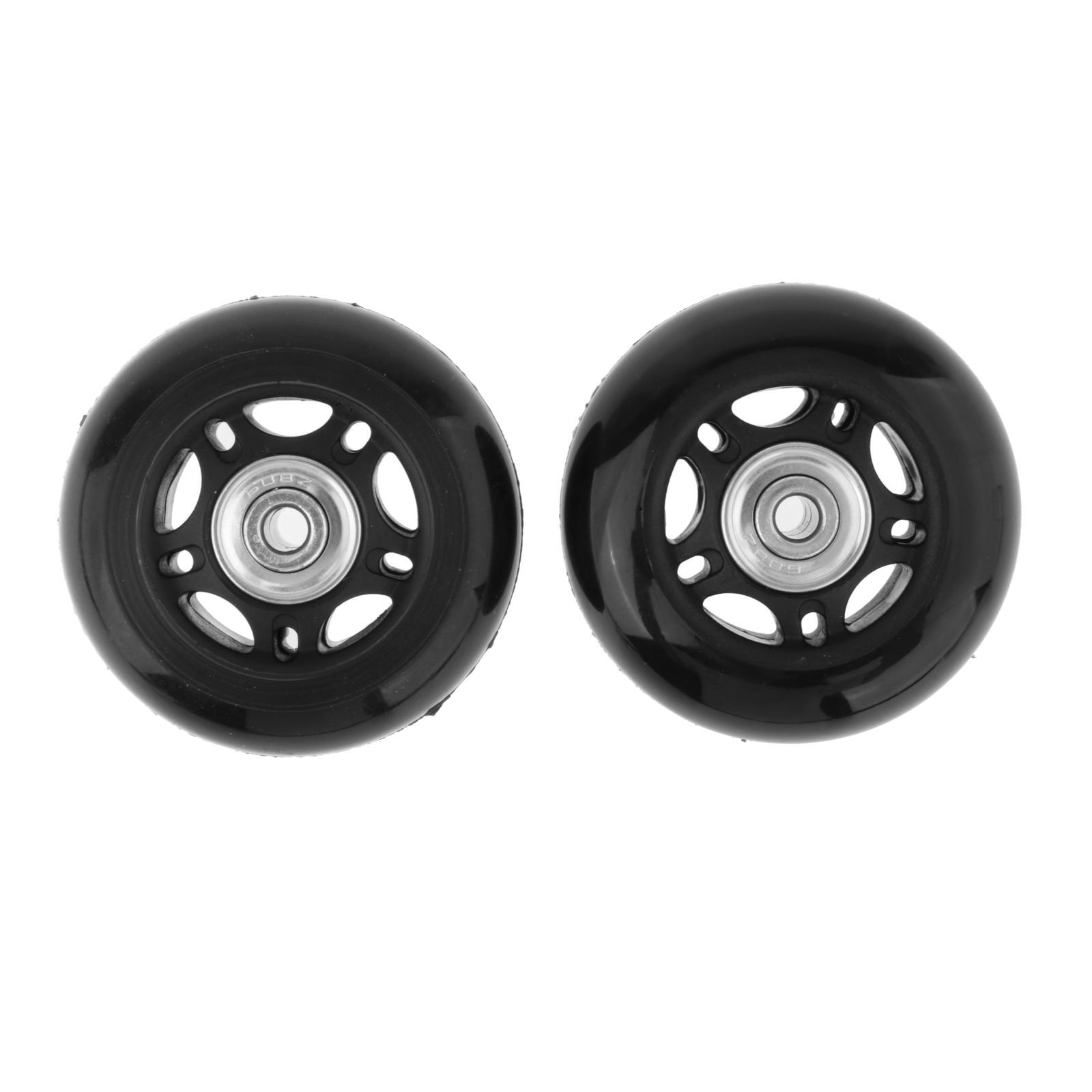 Replacement Suitcase Wheels Flexible Luggage Suitcase Replacement Wheels Set 68x24mm