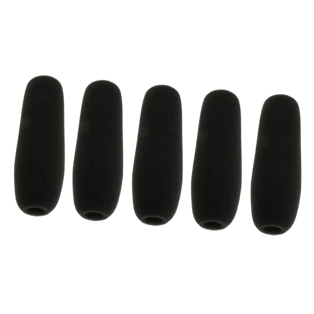 Pack of 5 Microphone Windshield Foam Sponge Covers