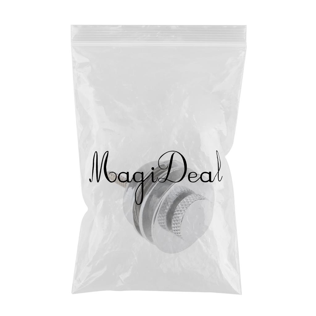 Guitar Strap Locks Buttons Security  Straplocks Strap Retainer System Silver