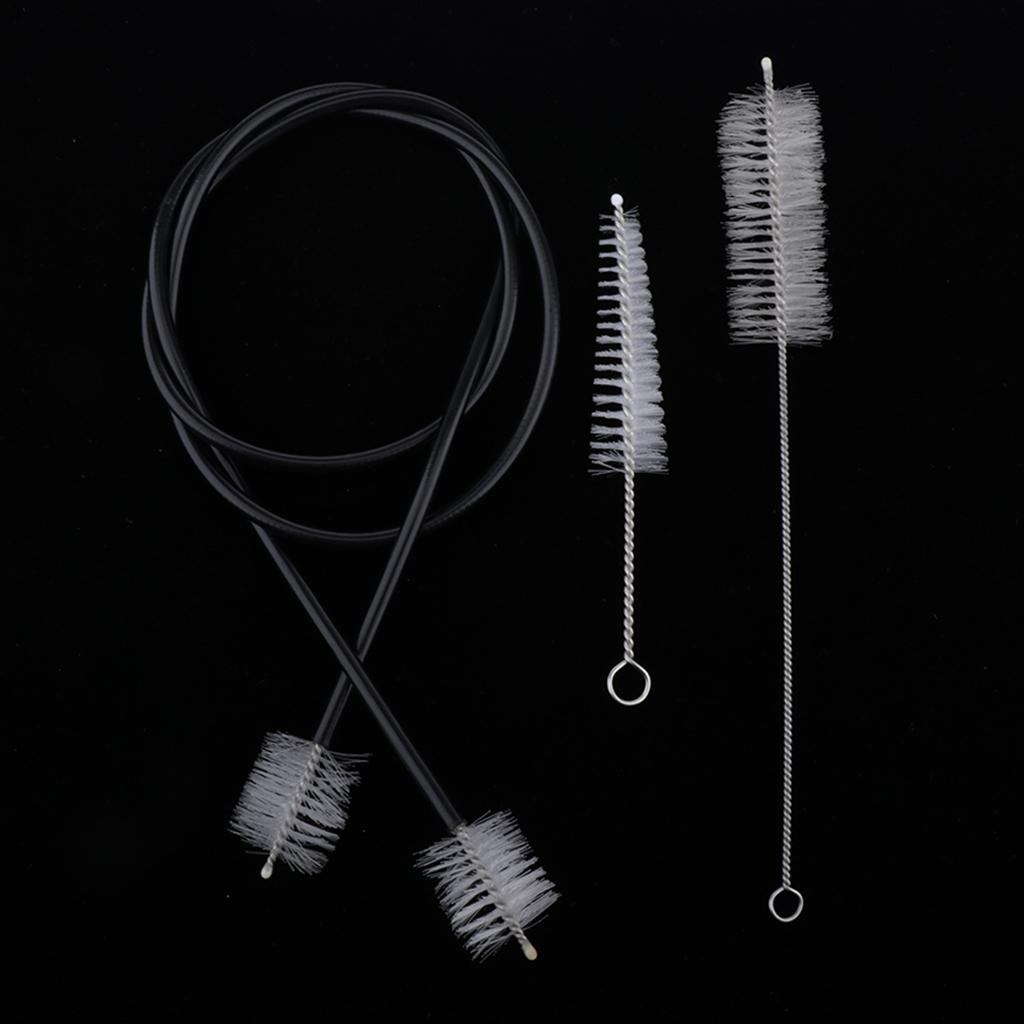 Trumpet Cleaning Kit, Snake Brush Mouthpiece Brush Valve Casing Brush