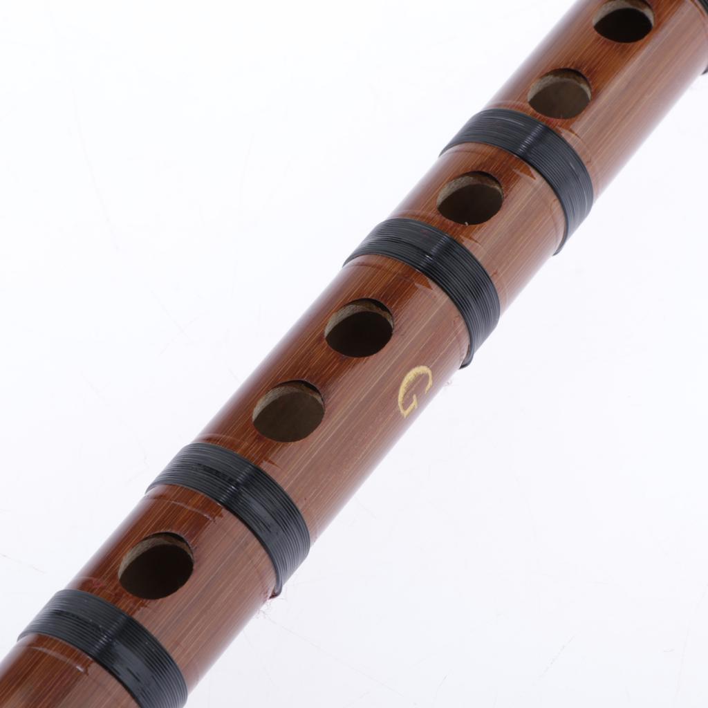 Traditional Chinese Bamboo Flute/dizi in C/D/E/F/G Key with Flute Bag