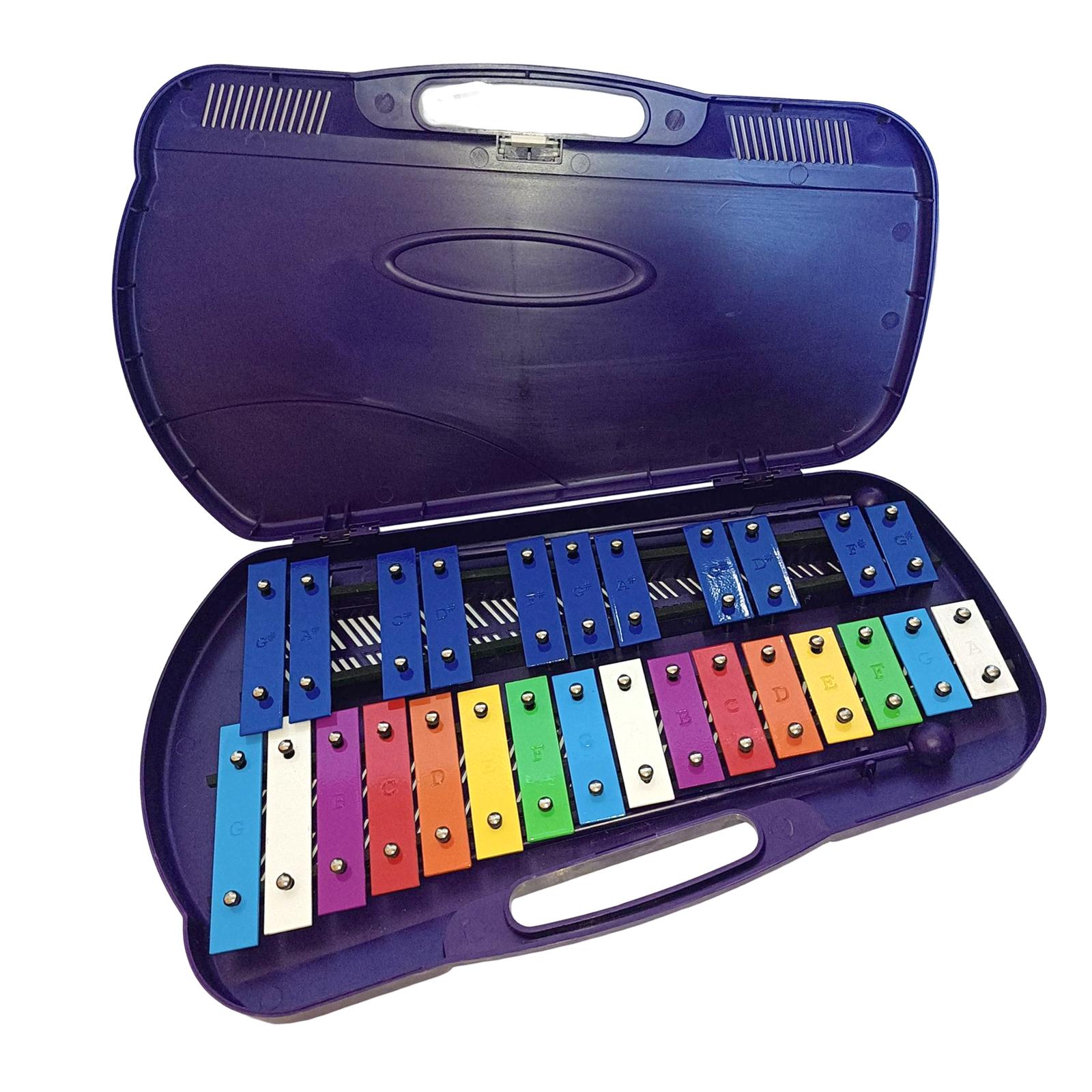 Glockenspiel Professional for Preschool Educational Learning Music Teaching Purple