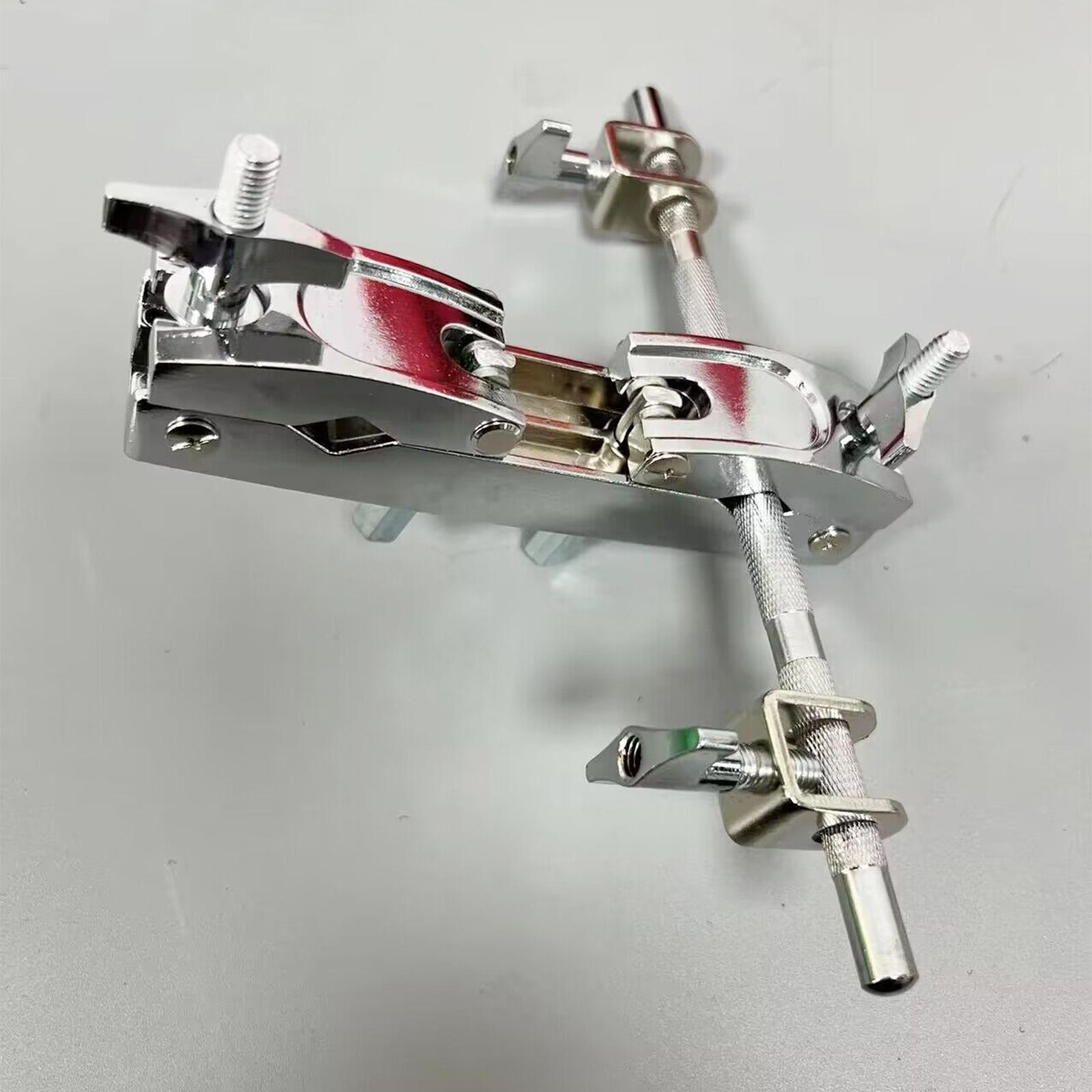 Bass Drum Cowbell Holder Clamp Adjustment Hardware Metal Percussion Durable