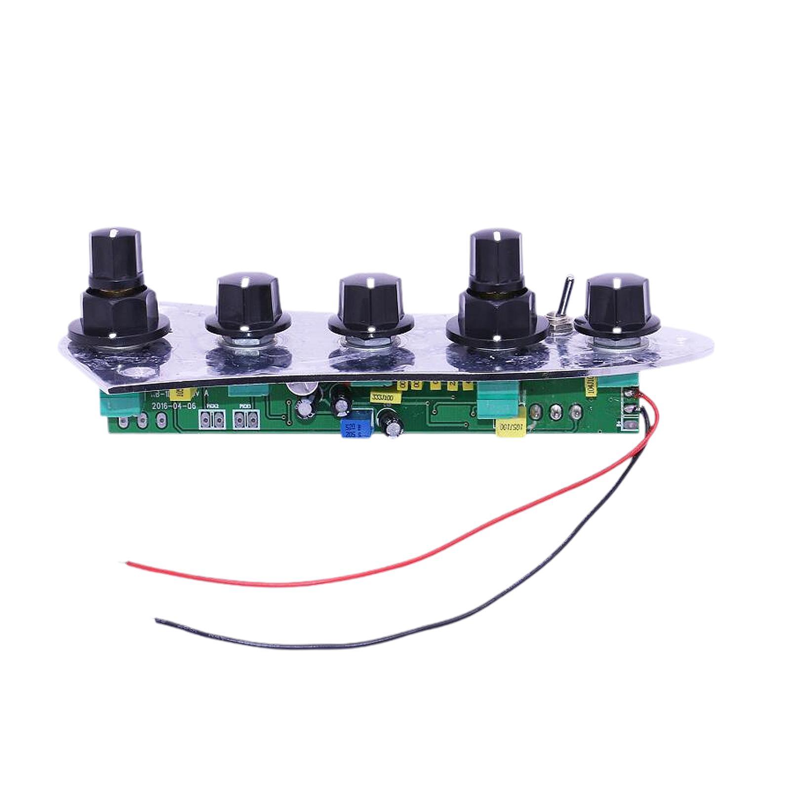 Electric Guitar Control Plate
