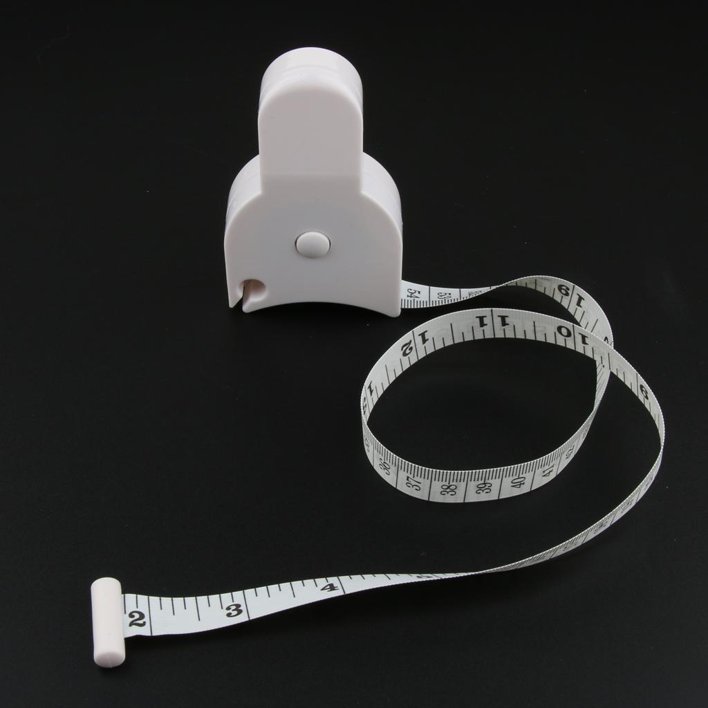 Retractable Body Tape Measure, Waist Tape Measure - Body Fat Measuring Tape
