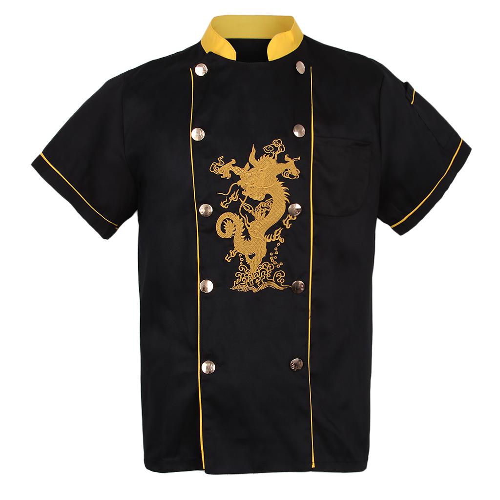Chef Embroidery Uniform T-Shirt