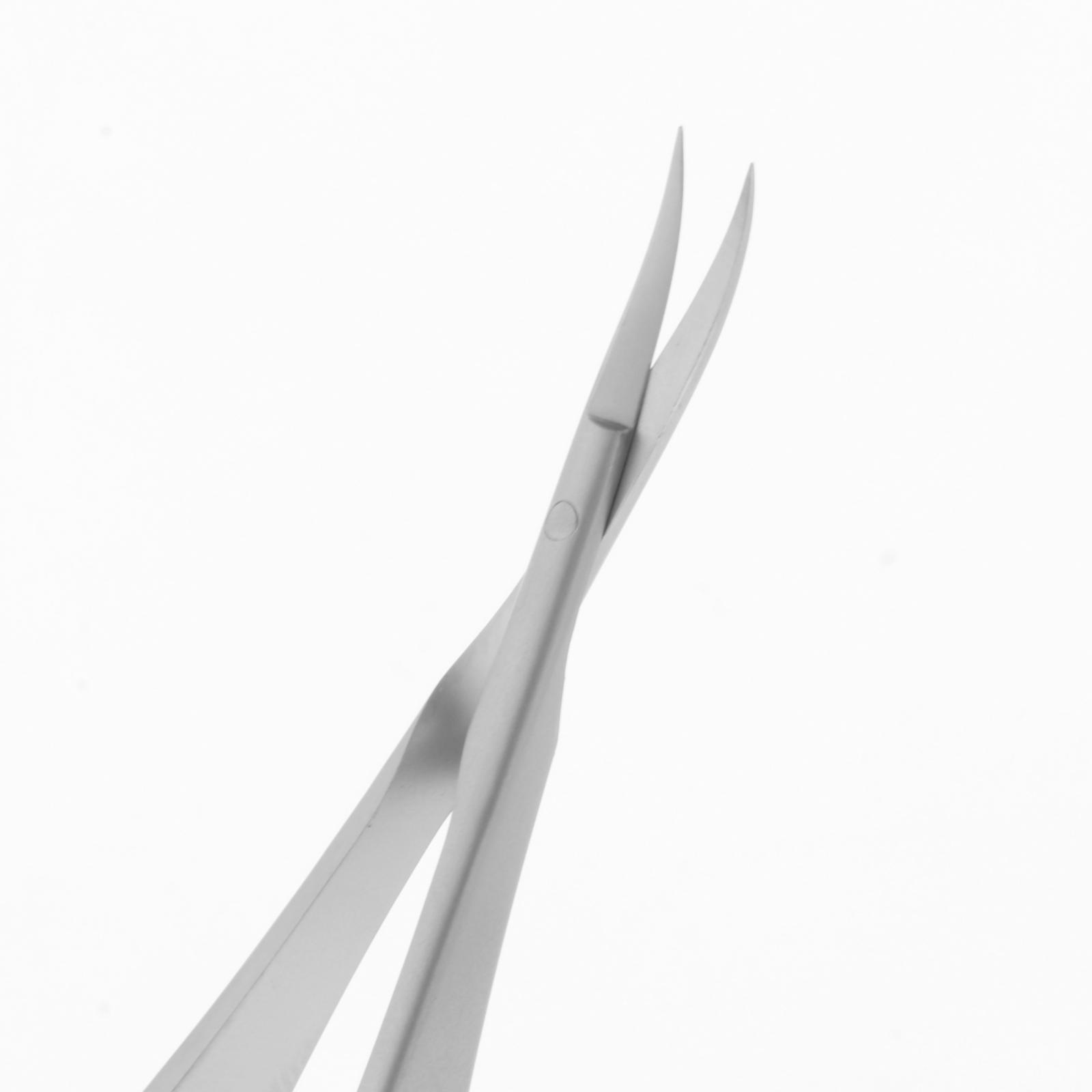 2xCurved Scissors Manicure Professional Finger & Toe Nail Care Stainless Steel