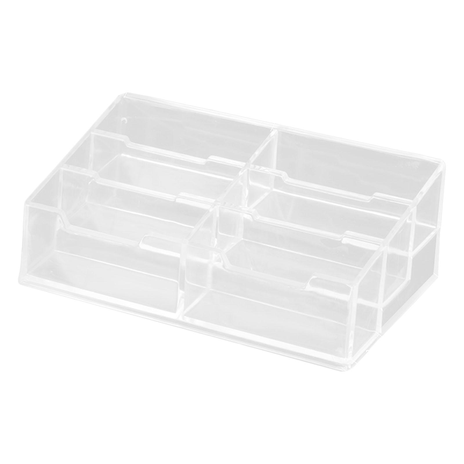 Business Card Holder for Desk Acrylic Display Meetings Home