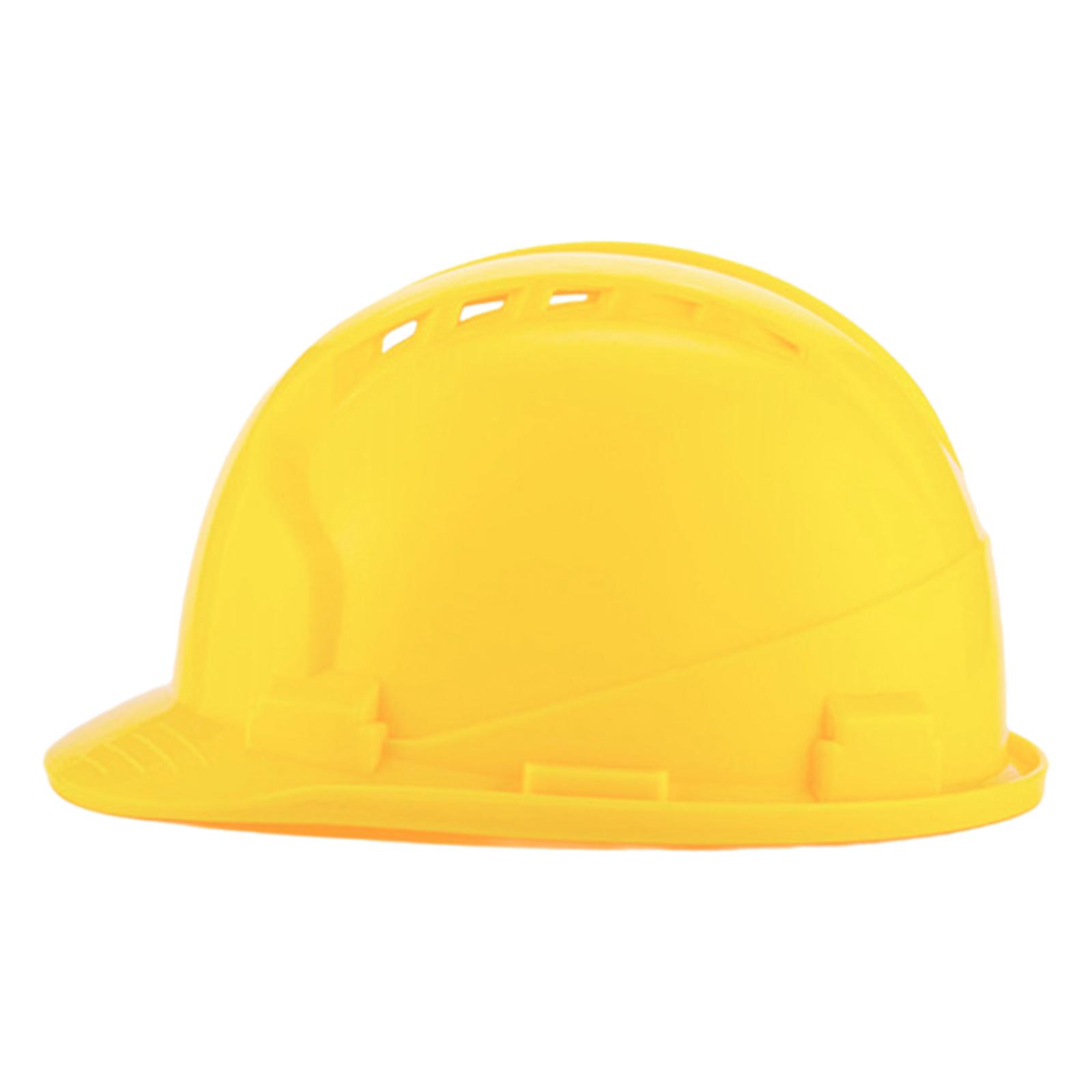 Thickened Hard Hat Multifunctional Work Helmet for Building Climbing Outdoor yellow