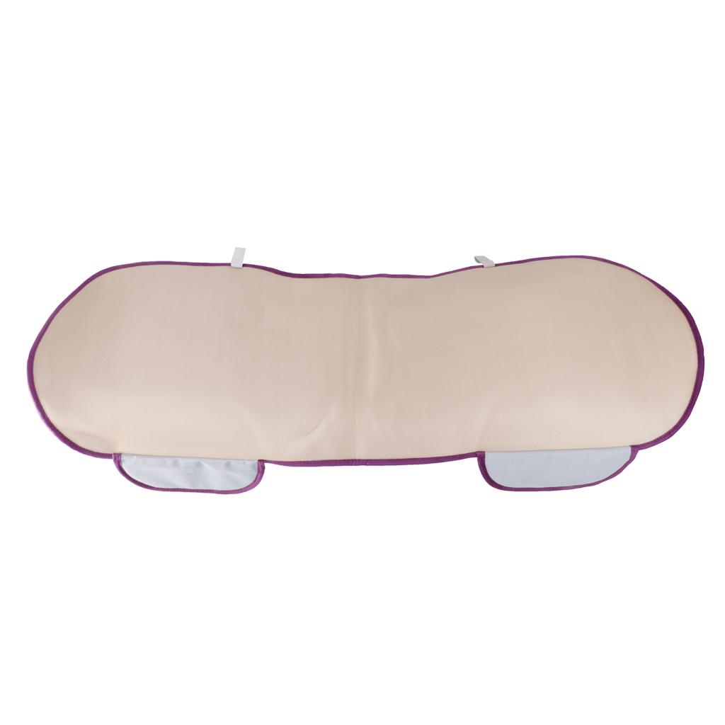 1x Car Seat Winter Anti Slip Cushion Soft Breathable Seat Cover Supplies Purple