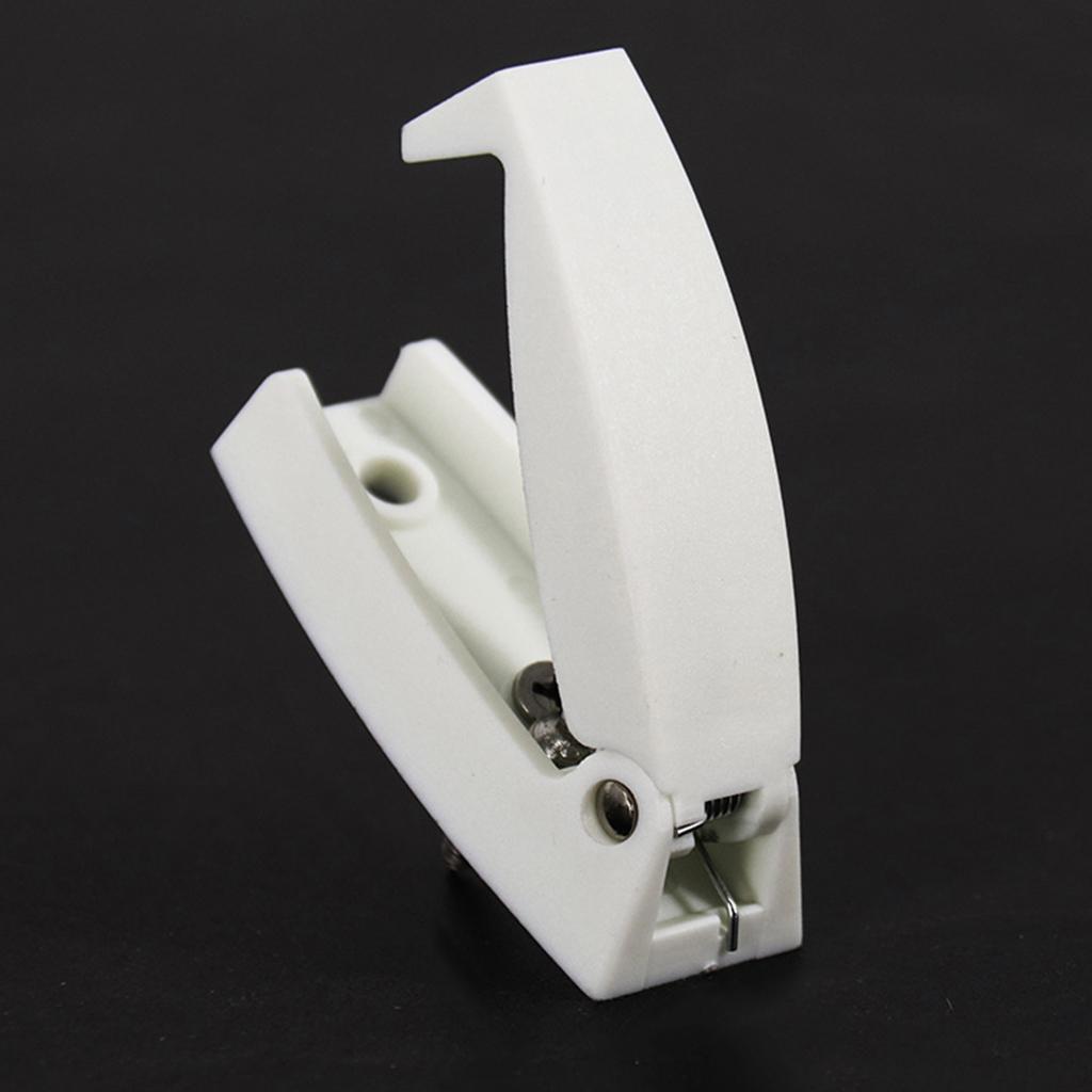 RV Door Holder RV Baggage Door Catch Clips Keep Safe Easy to install White