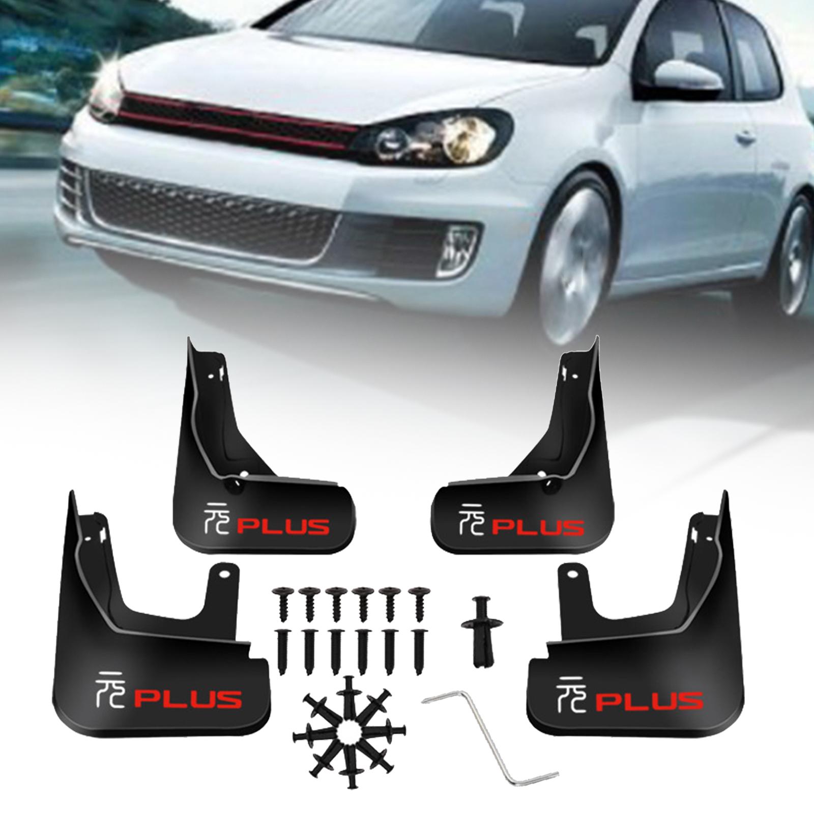 4Pcs Mudguard Fender Mud Flaps Front and Rear for Byd Yuan Plus 2022