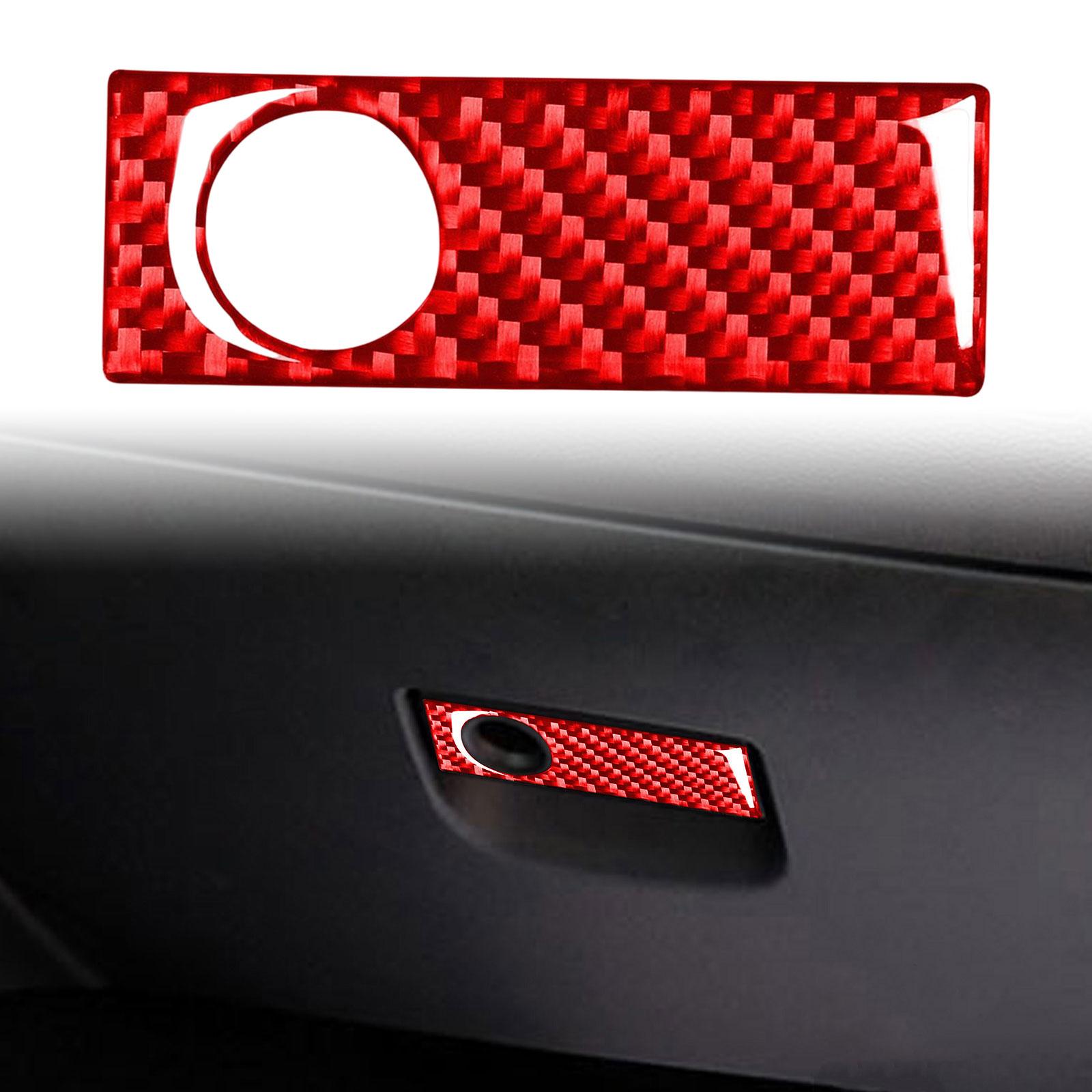 Glove Storage Box Handle Cover Trim for Mazda RX-8 Accessories Durable Red