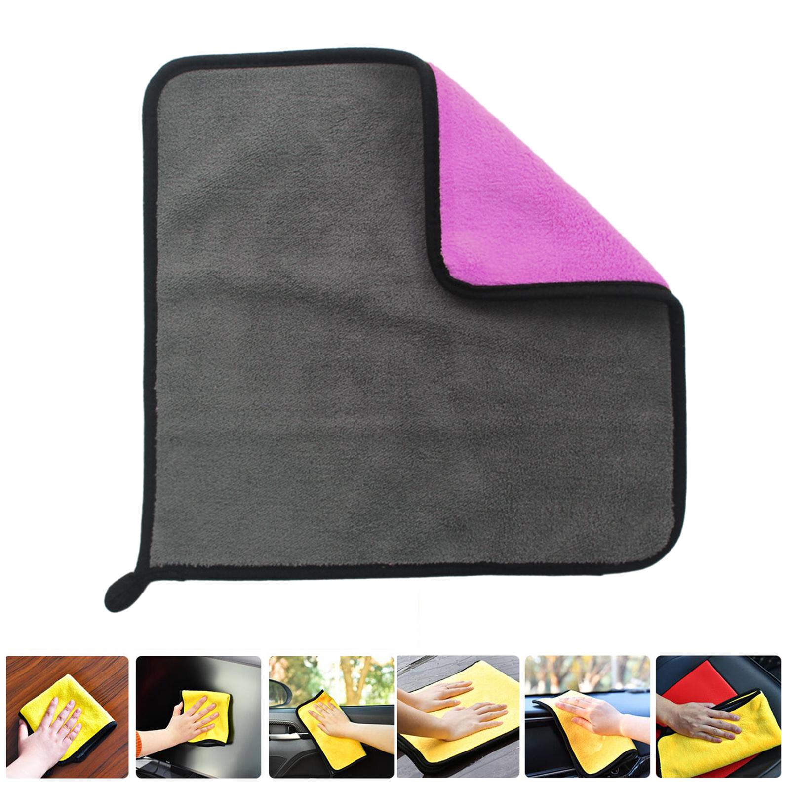 Microfiber Cleaning Cloth Microfiber Towel for СAr Detailing Suvs House Purple