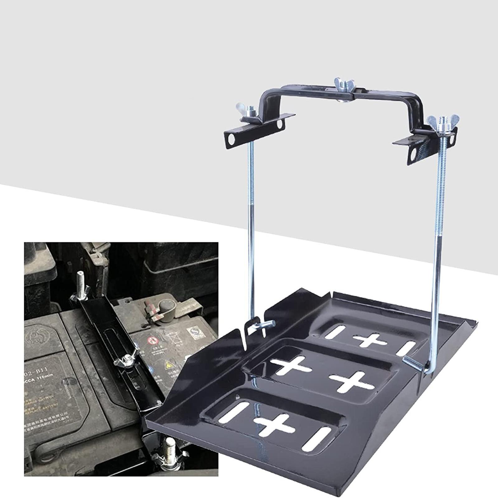 Battery Hold Down Bracket Battery Crossbar for Automotive Vehicles Cars 270mm