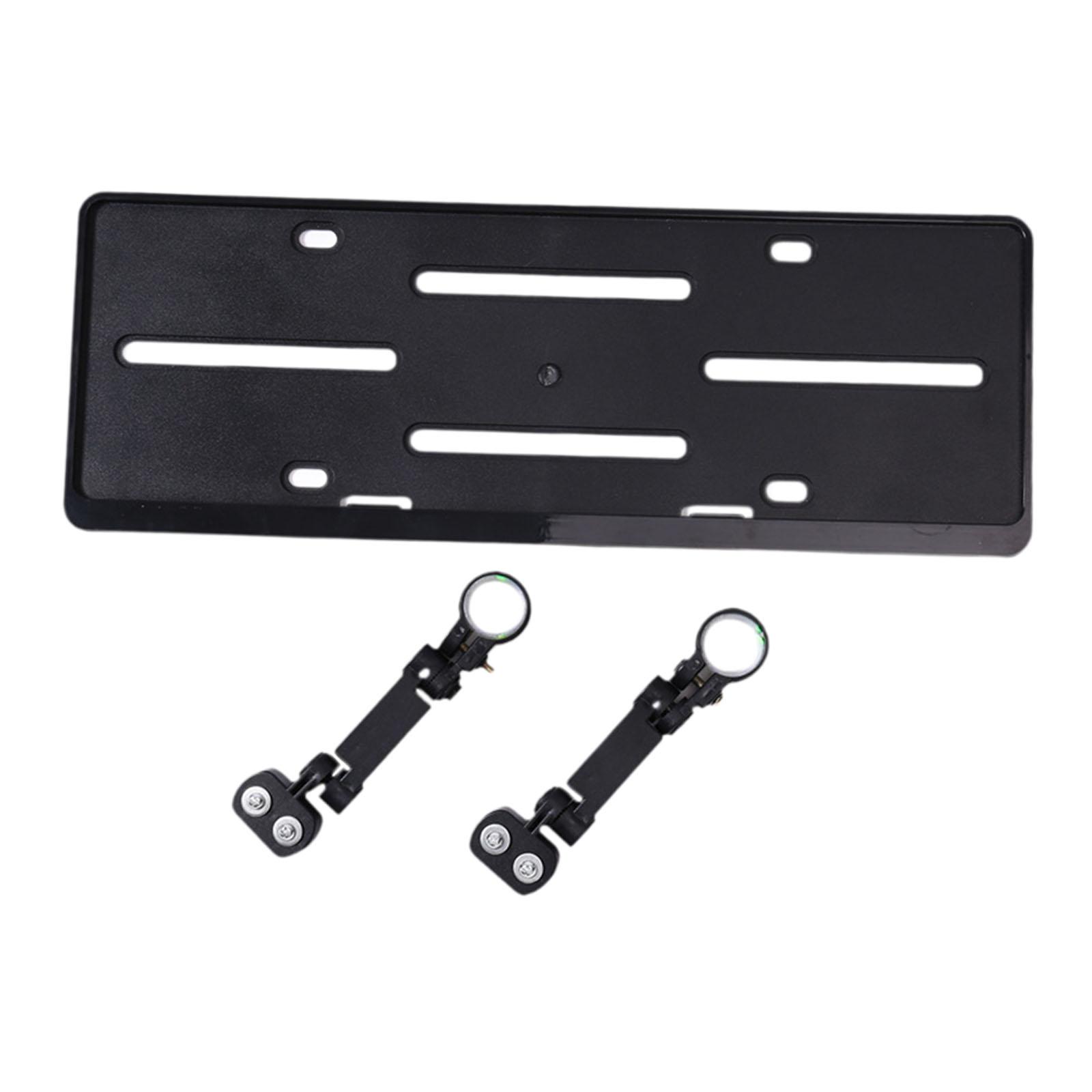 Auxiliary License Plate Holder