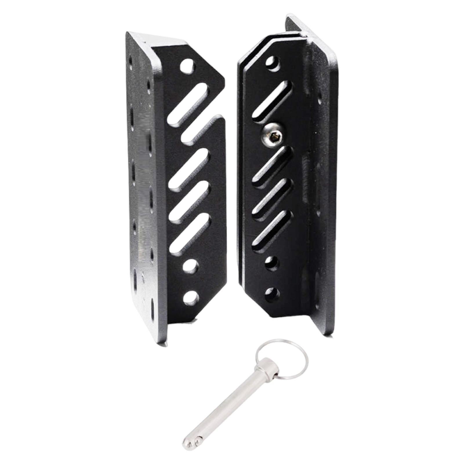 Awning Bracket Direct Replace Wind Proof Easy Use Black Shade Canopy Support 1 Set