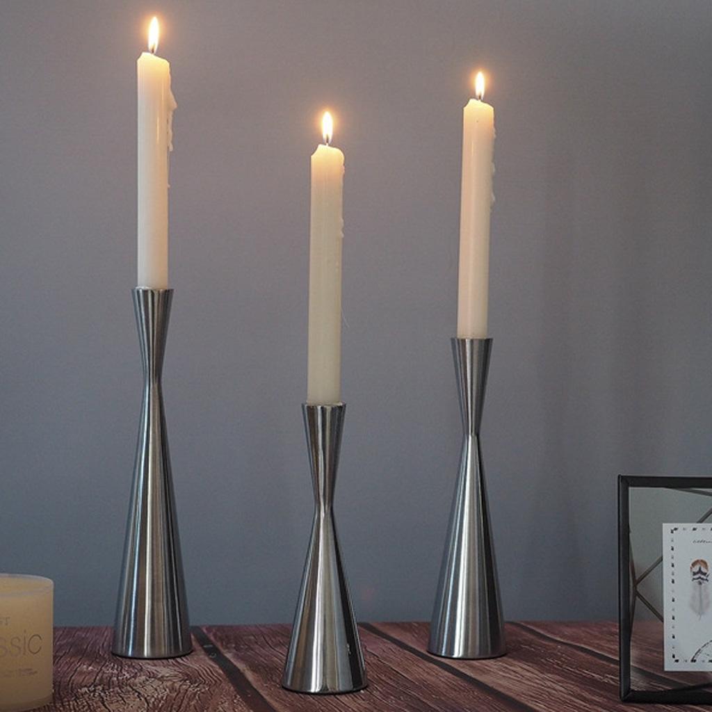 Taper/Dinner Candle Holder Candlestick for Home Wedding Party Church Decor eBay