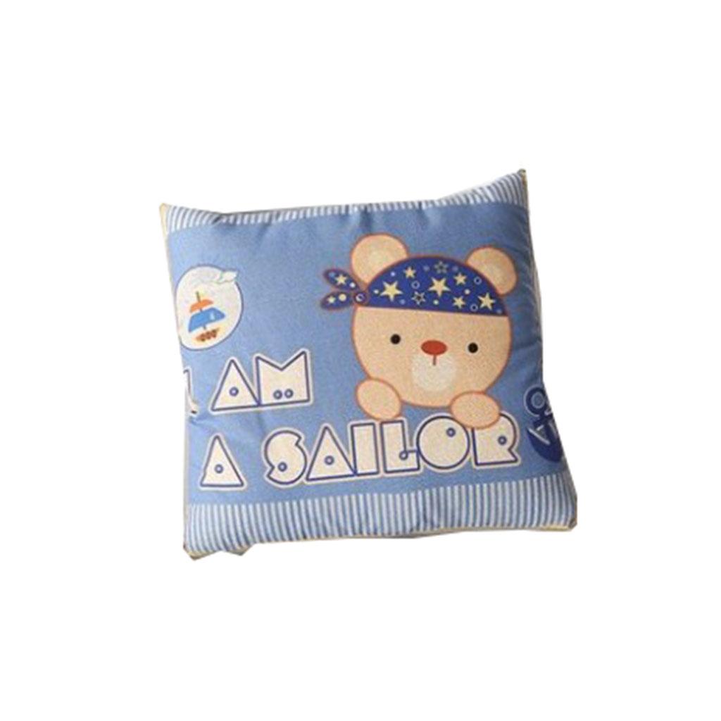 Korean Cartoon Pillow Quilt Lovely Pillow Car Cushion Nap Blanket  Adorable bear