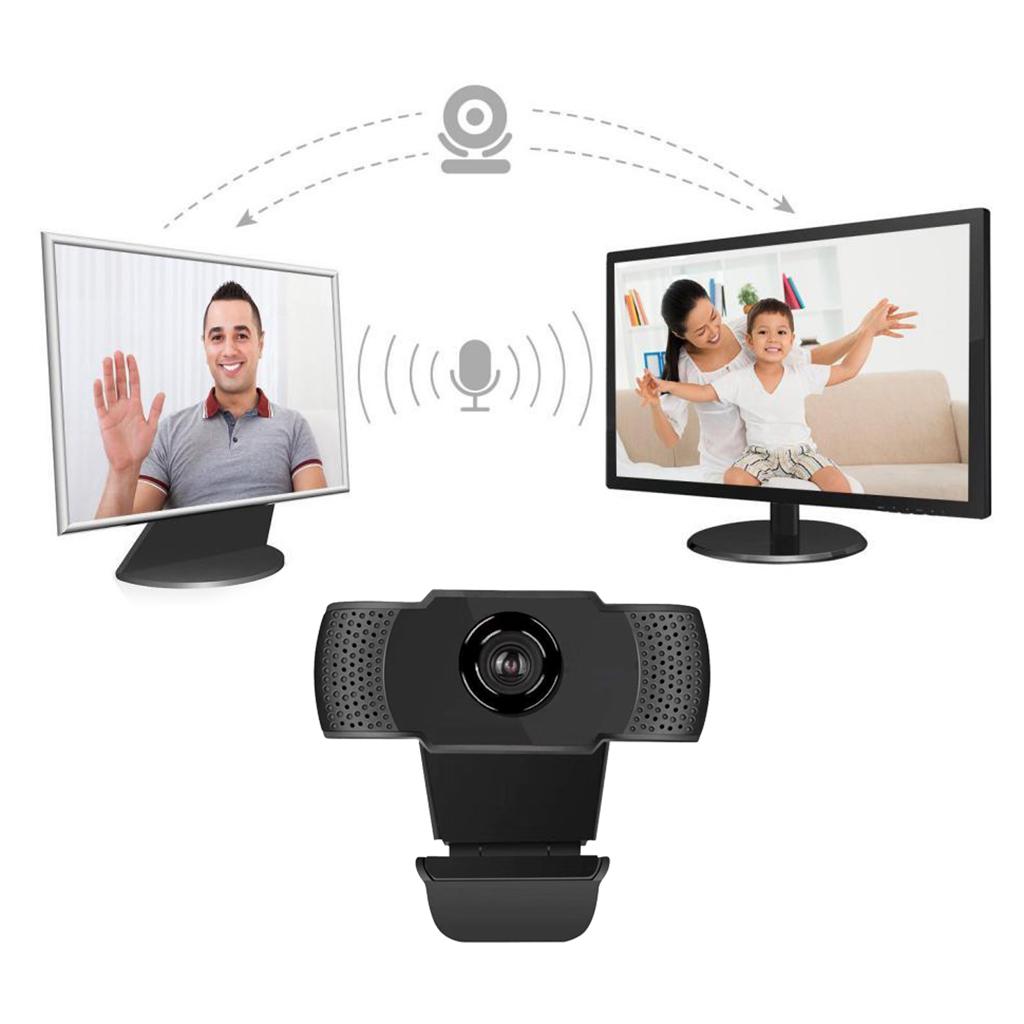 5V 1080P HD USB Webcam built-in Microphone  for PC Laptop 