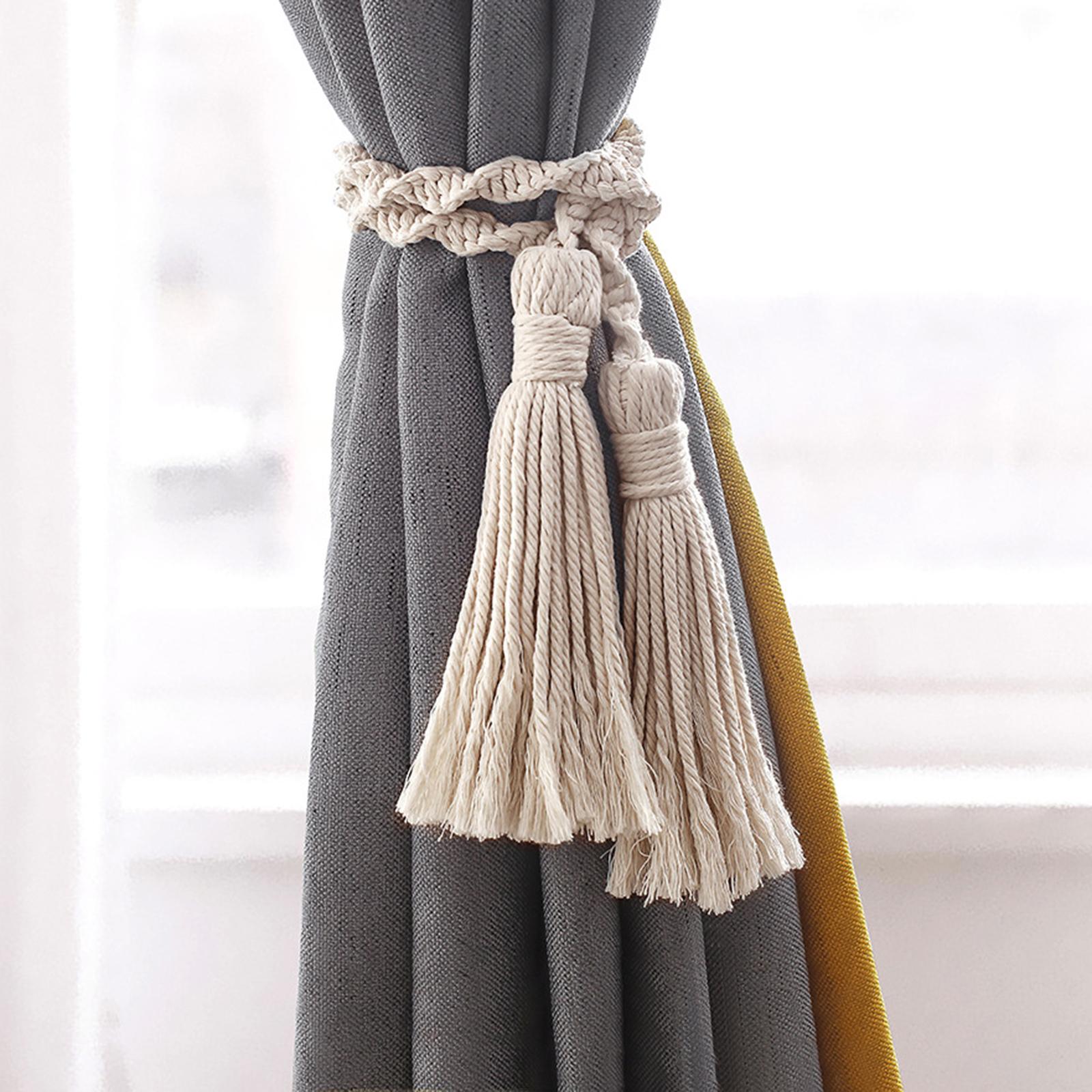Curtain Tiebacks Home Office Decorative Tie Backs Holders Decorative Drapery
