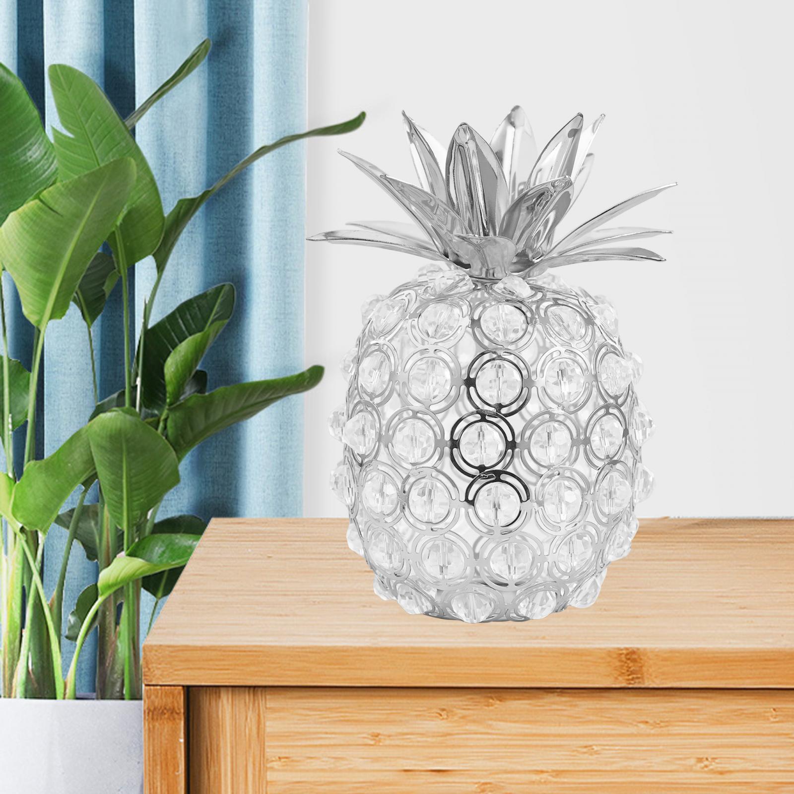 3d Fruits Ornament Handmade Home Decoration Holiday Glass  Pineapple