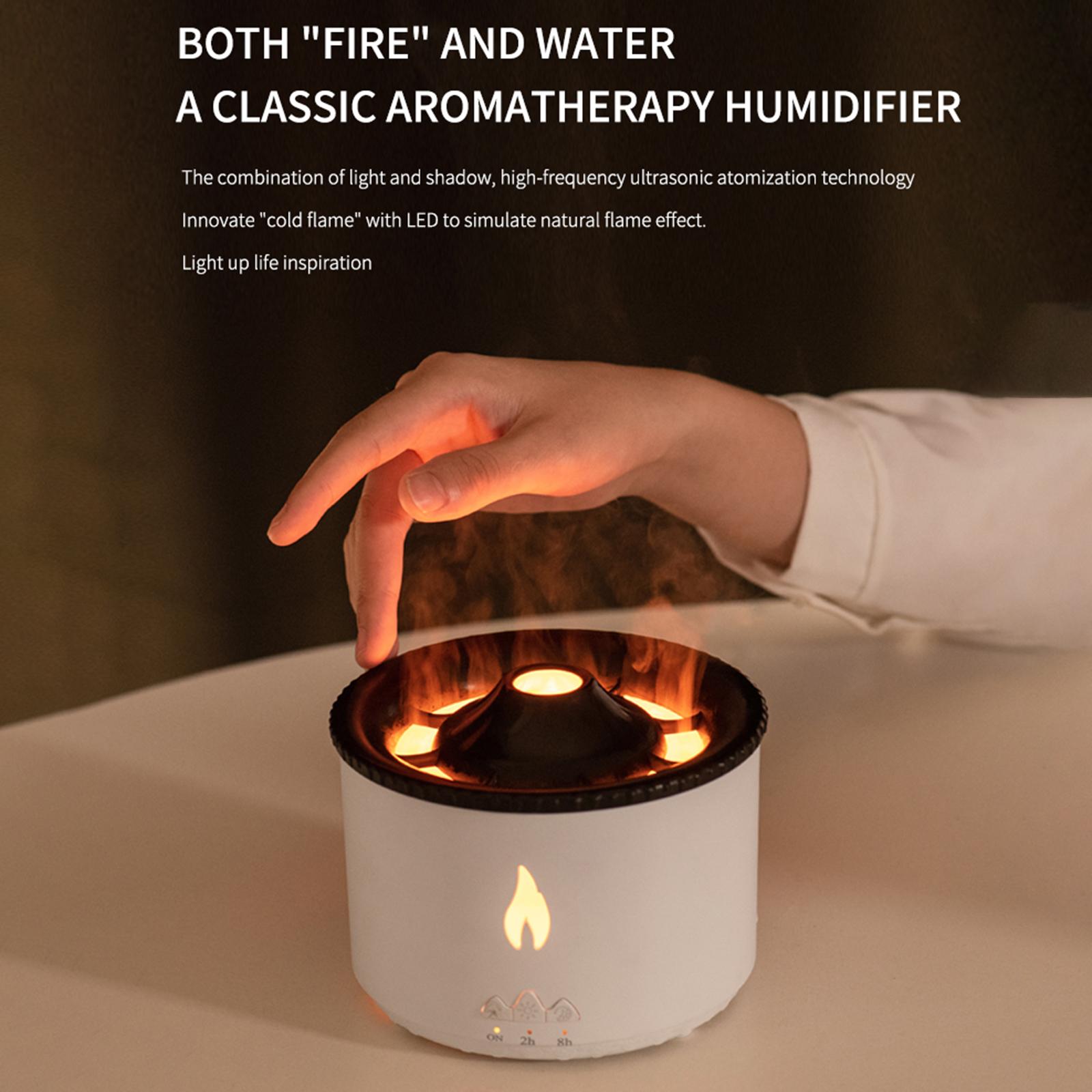 Essential Diffusers Night Light Quiet Air Humidifier EU Plug