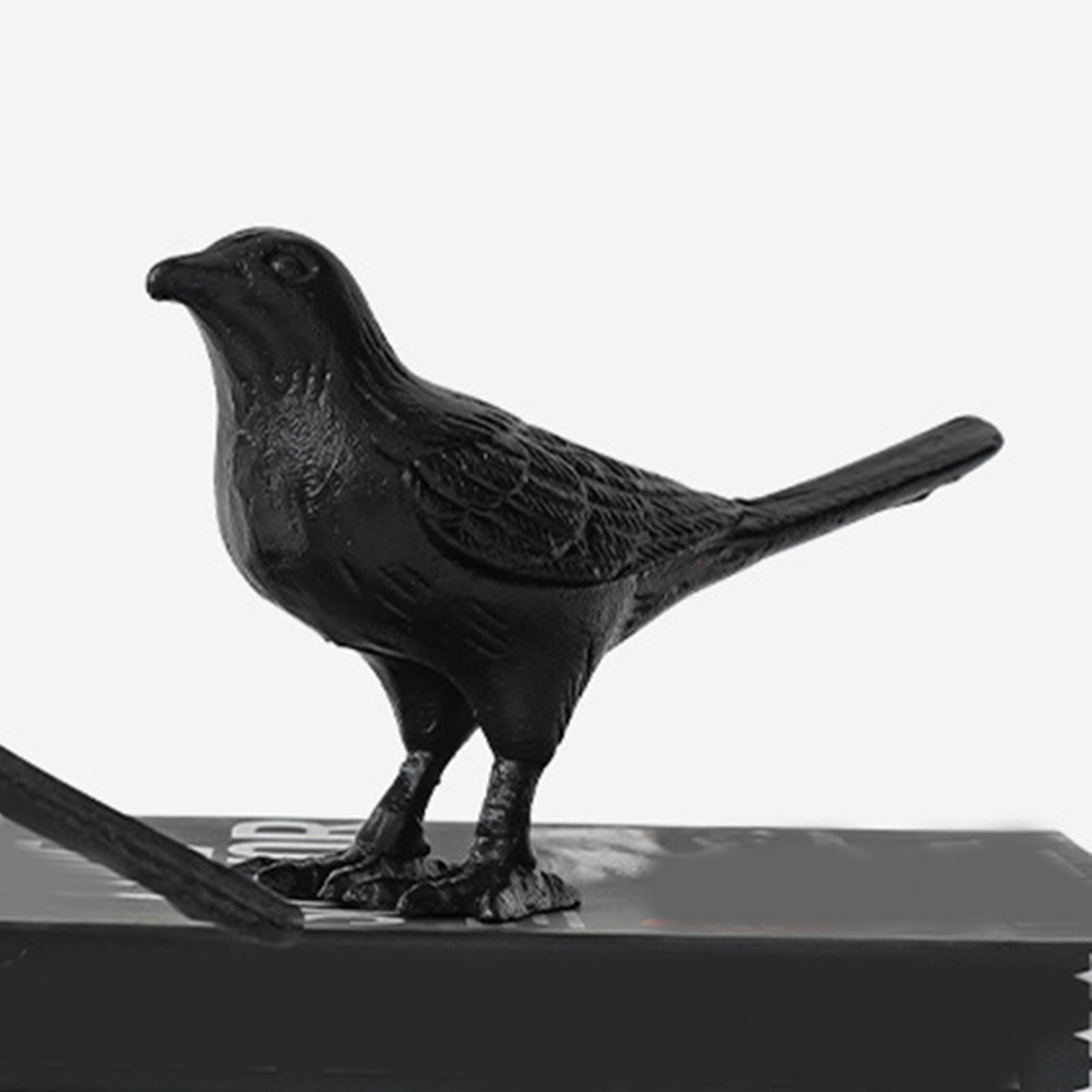 Bird Figurine Art Sculpture Crafts Bird Statue for Festival Shelf Decoration Straight Head