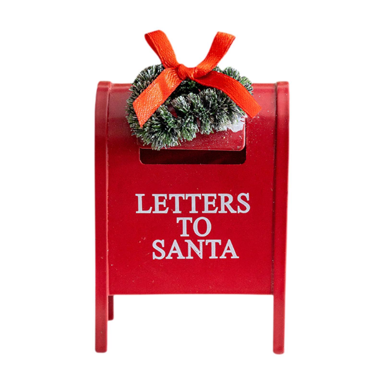 Letters To Santa Mailbox Red