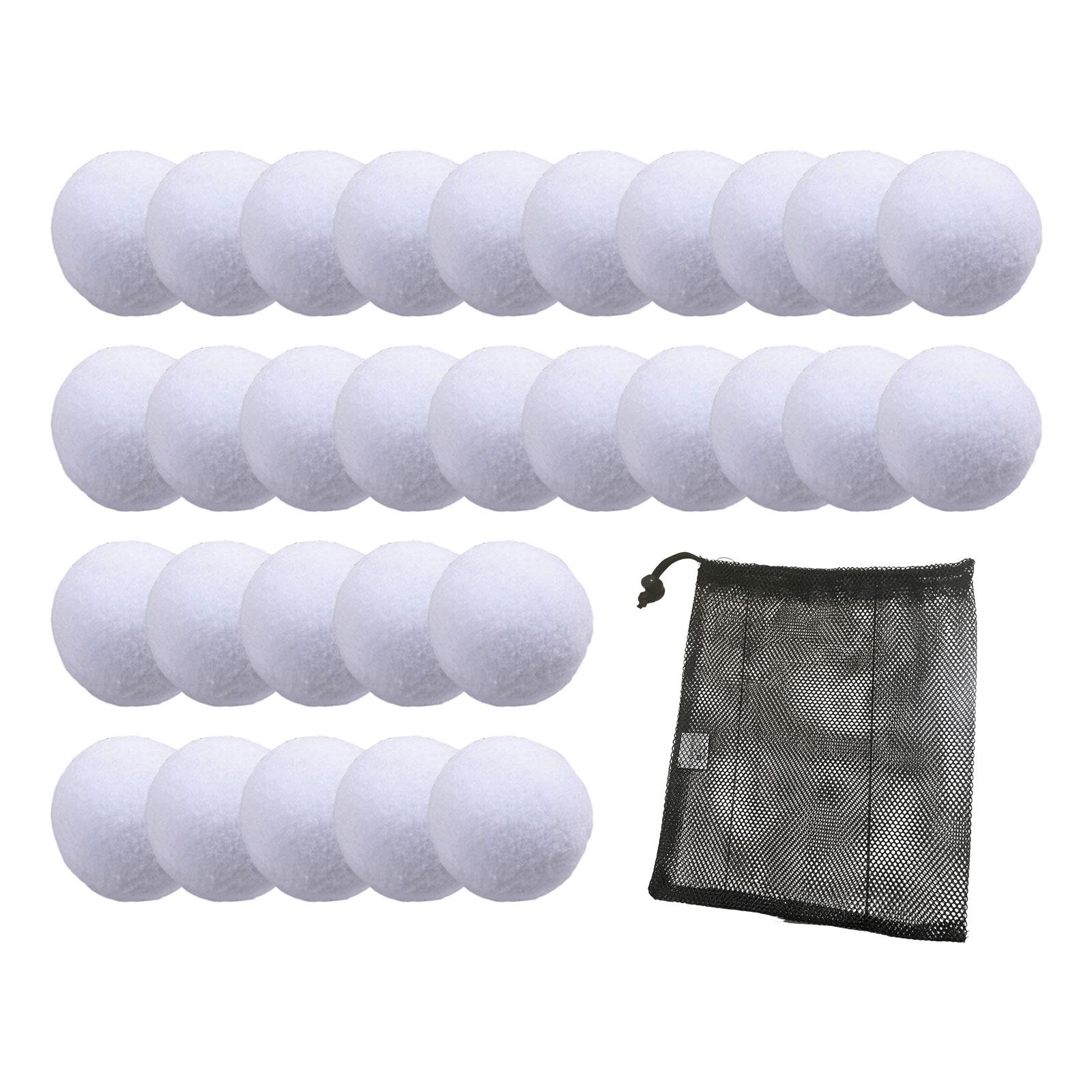 Fake Snowballs 30pcs