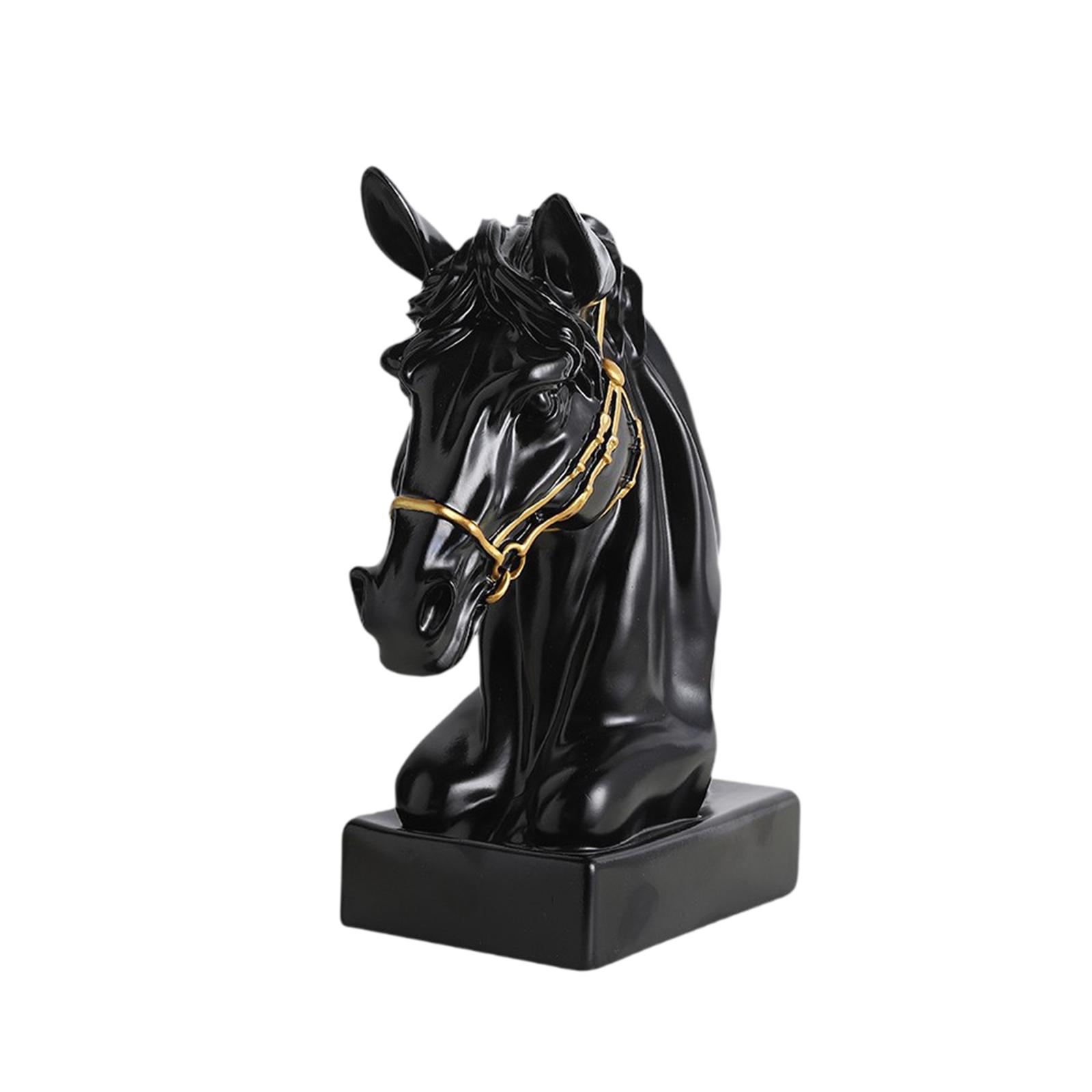 Horse Head Statue
