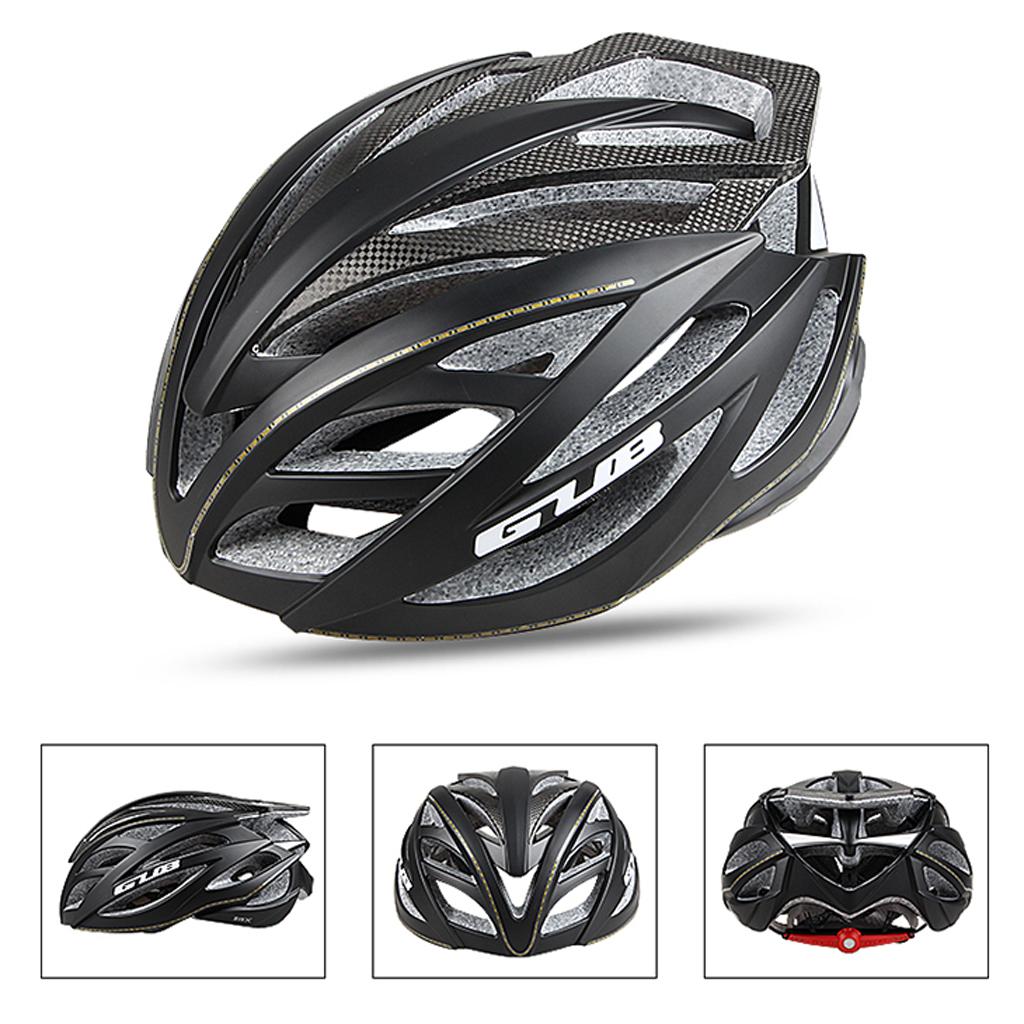 GUB SV9 X Bicycle Helmet Carbon Fiber Ultralight Bike Helmet Black