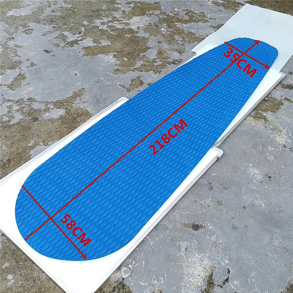 traction pad on longboard