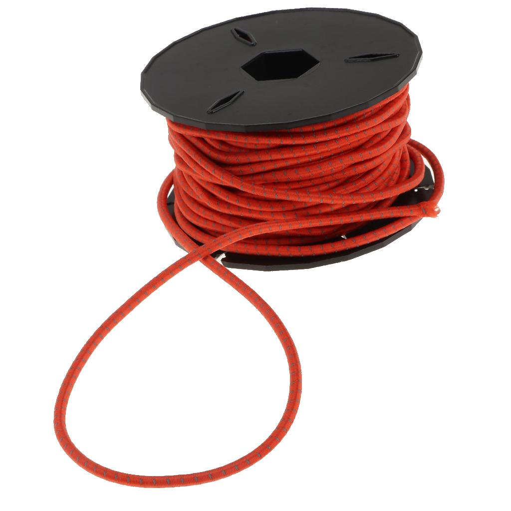 3mm Strong Elastic Bungee Cord Marine Heavy Duty Shock Rope Tie Down Line eBay