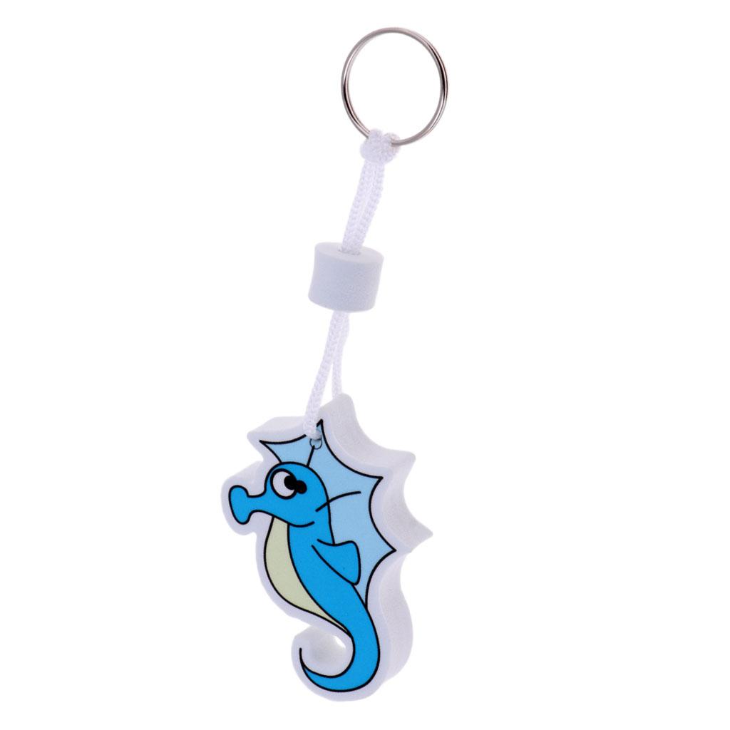 Yacht Sailing Boating Floating Key Ring Keyring Key Chain Sea Horse