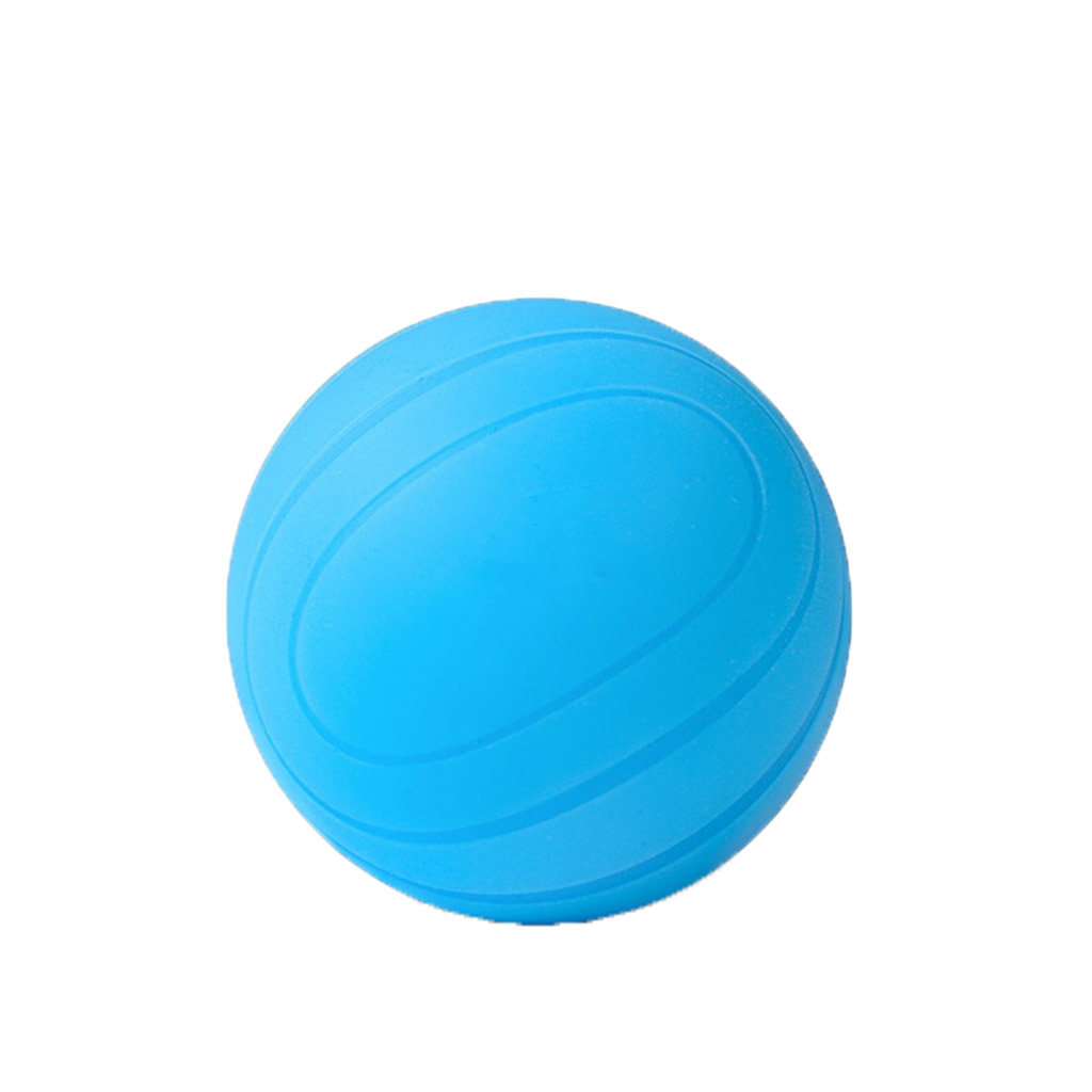 Massage Ball Deep Curved Stick Acupoint Fitness Training Ball Light Blue