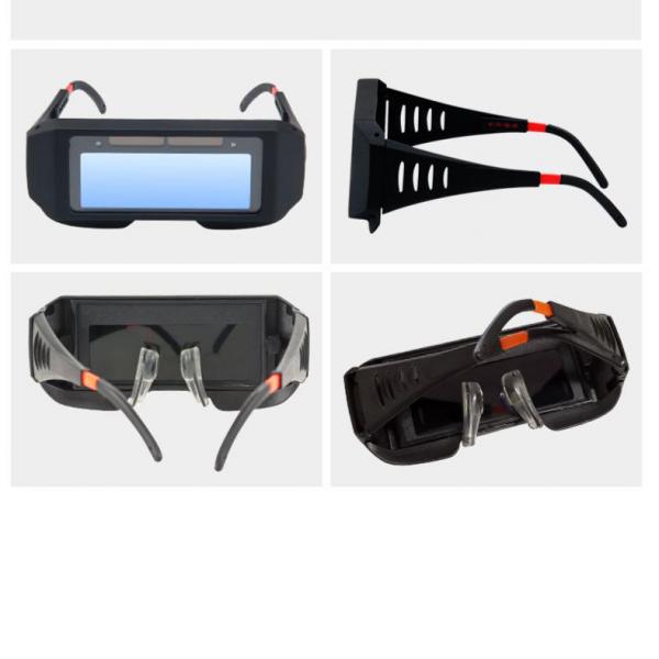 Solar Auto Darkening LCD Welding Goggles Soldering Eyewear Eyes Protection A
