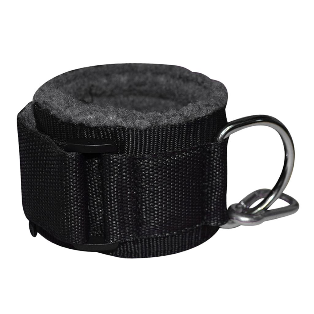 Padded Fitness Ankle Strap Cuff for Kickbacks Hip Abductors Cable Machines