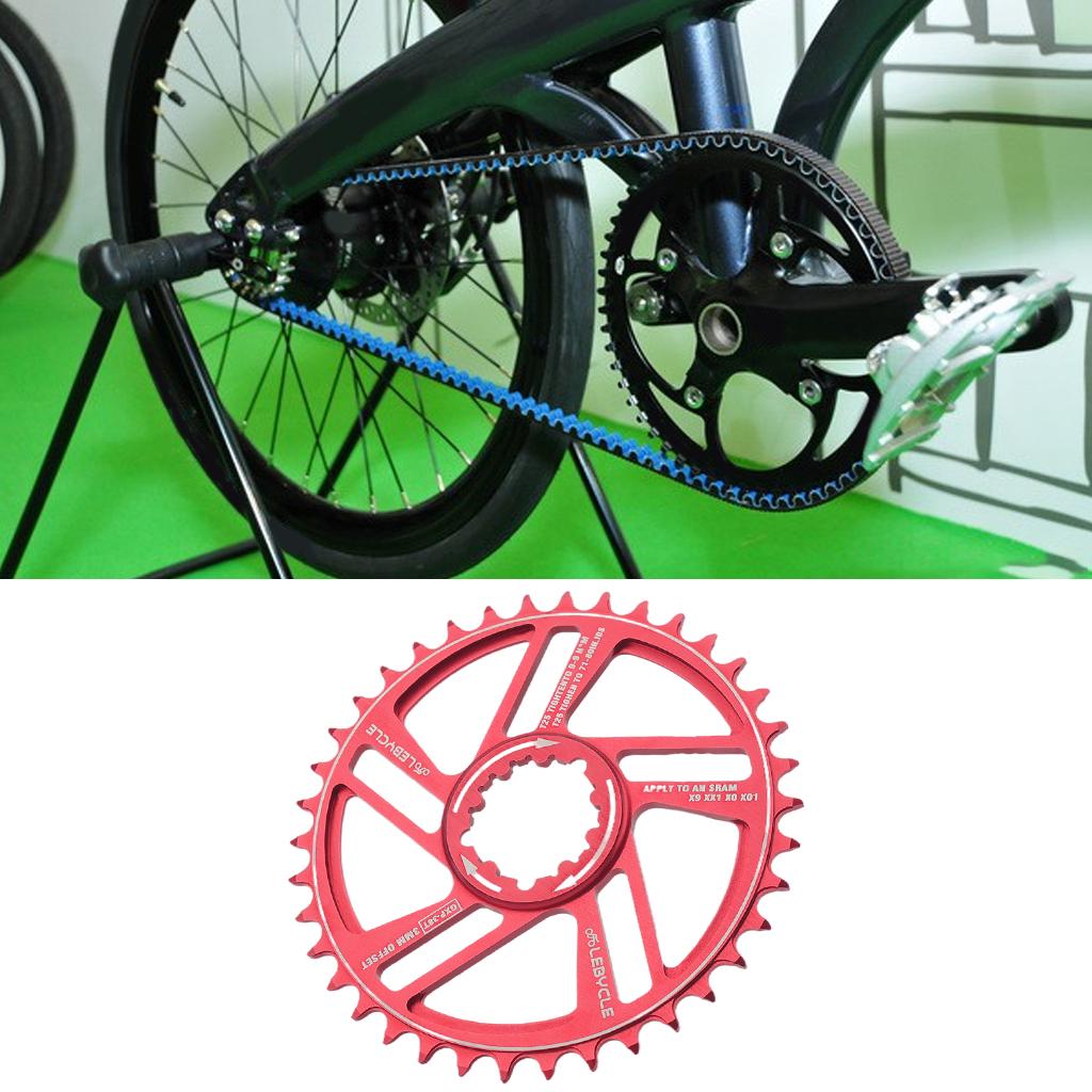 Direct Mount Chainring MTB Bike Chainwheel Bicycle Chain Wheel Red 38T